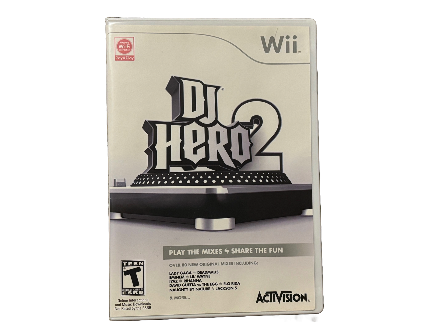 DJ Hero 2 Nintendo Wii Complete