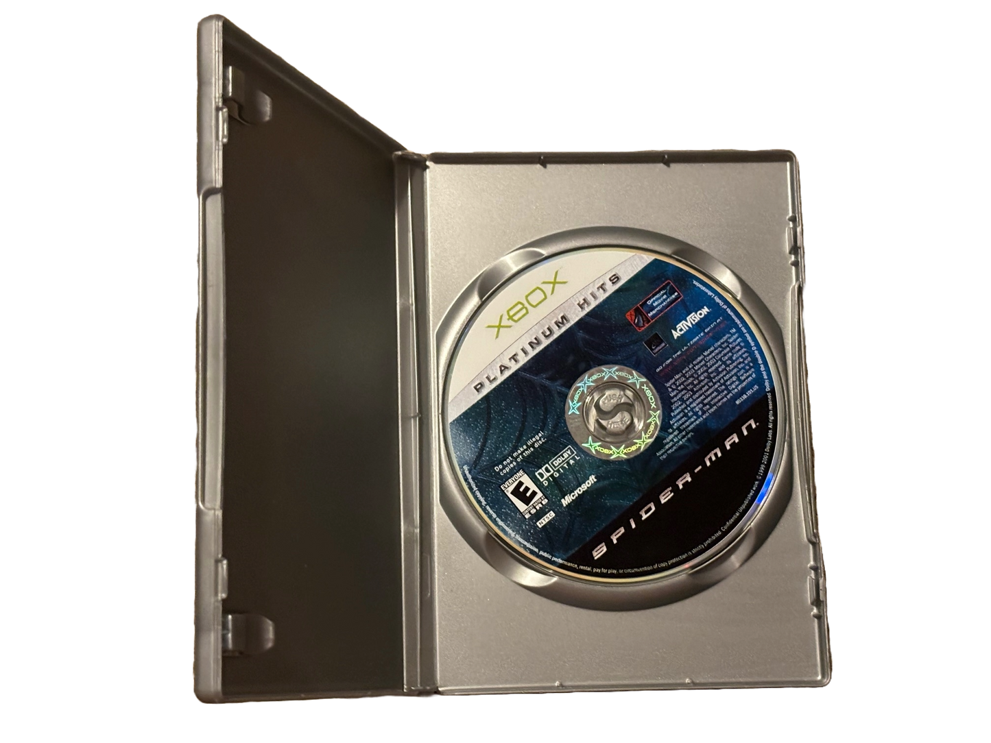 Spiderman: Platinum Hits Original Microsoft Xbox Video Game