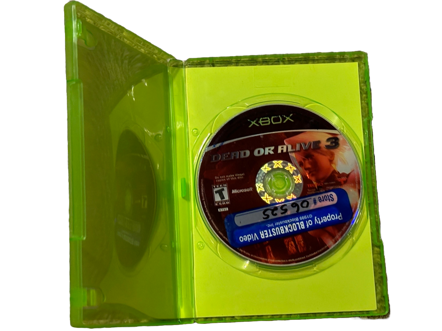 Dead or Alive 3 Original Xbox Video Game