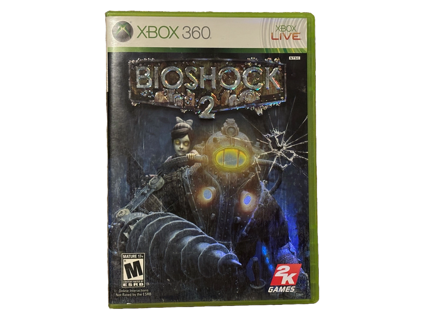 Bioshock 2 Microsoft Xbox 360 Video Game. Complete.
