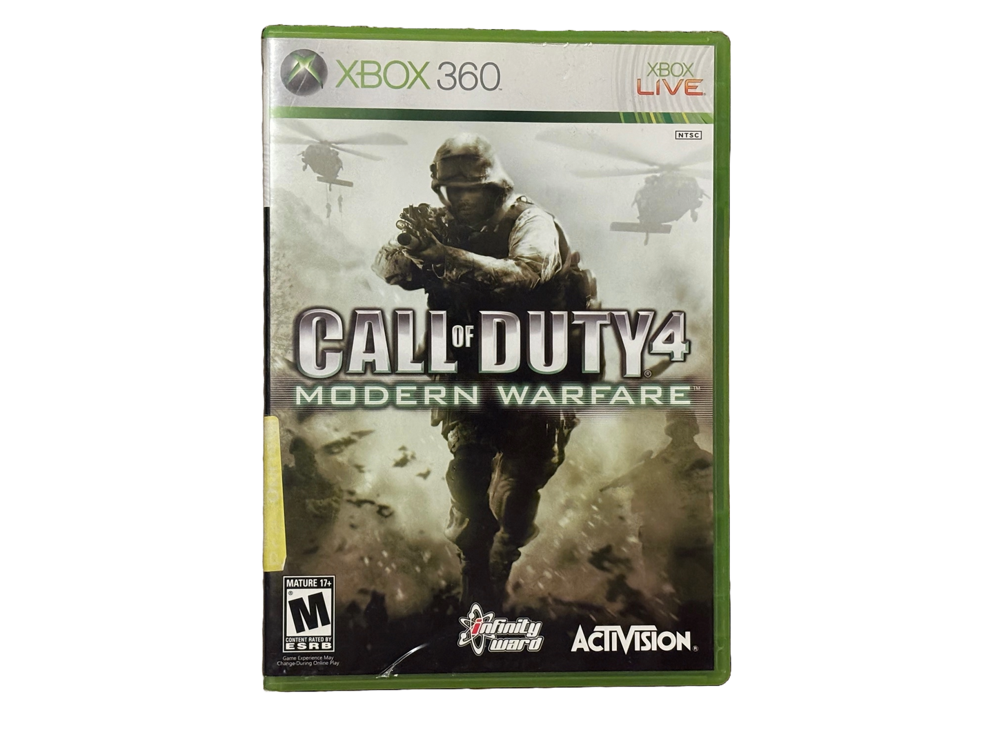 Call of Duty 4: Modern Warfare Microsoft Xbox 360 Video Game. Complete.