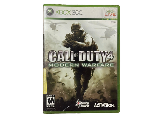 Call of Duty 4: Modern Warfare Microsoft Xbox 360 Video Game. Complete.
