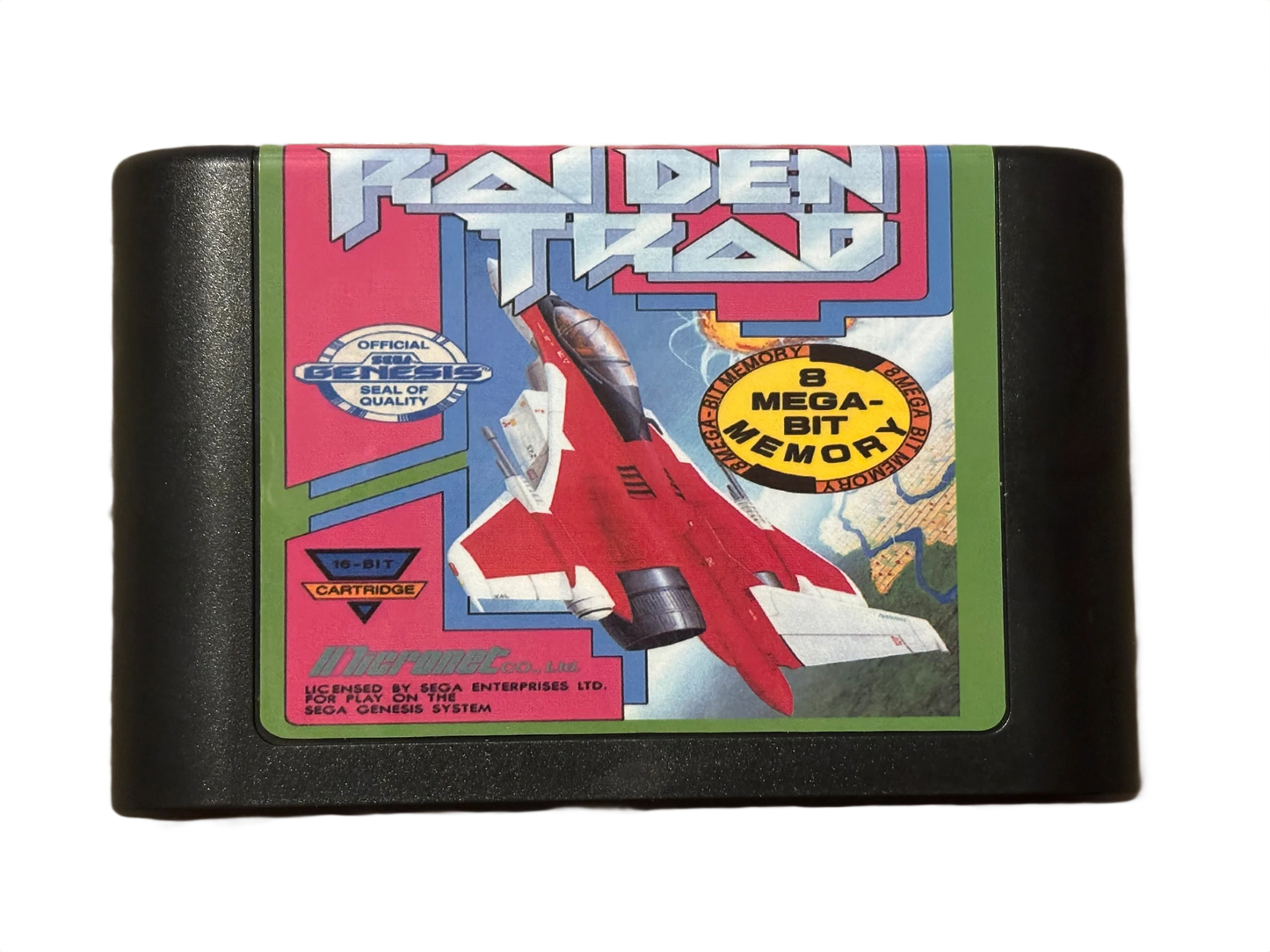 Raiden Trad Sega Genesis Video Game