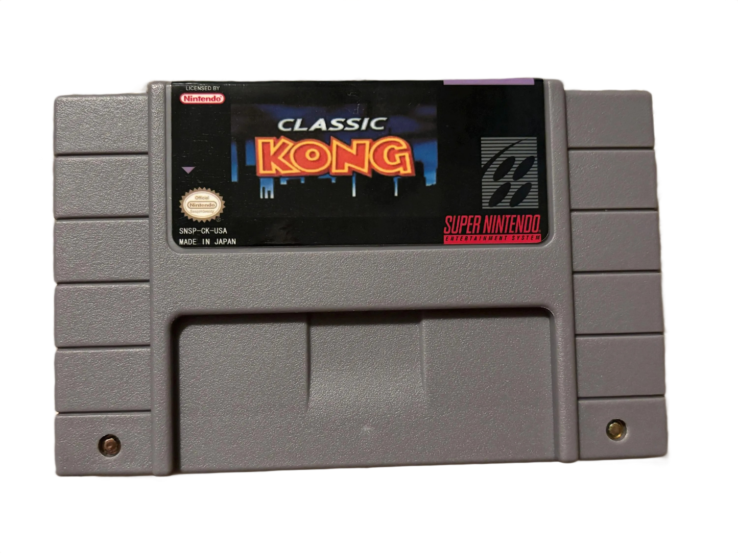 Classic Kong Complete Super Nintendo SNES Video Game