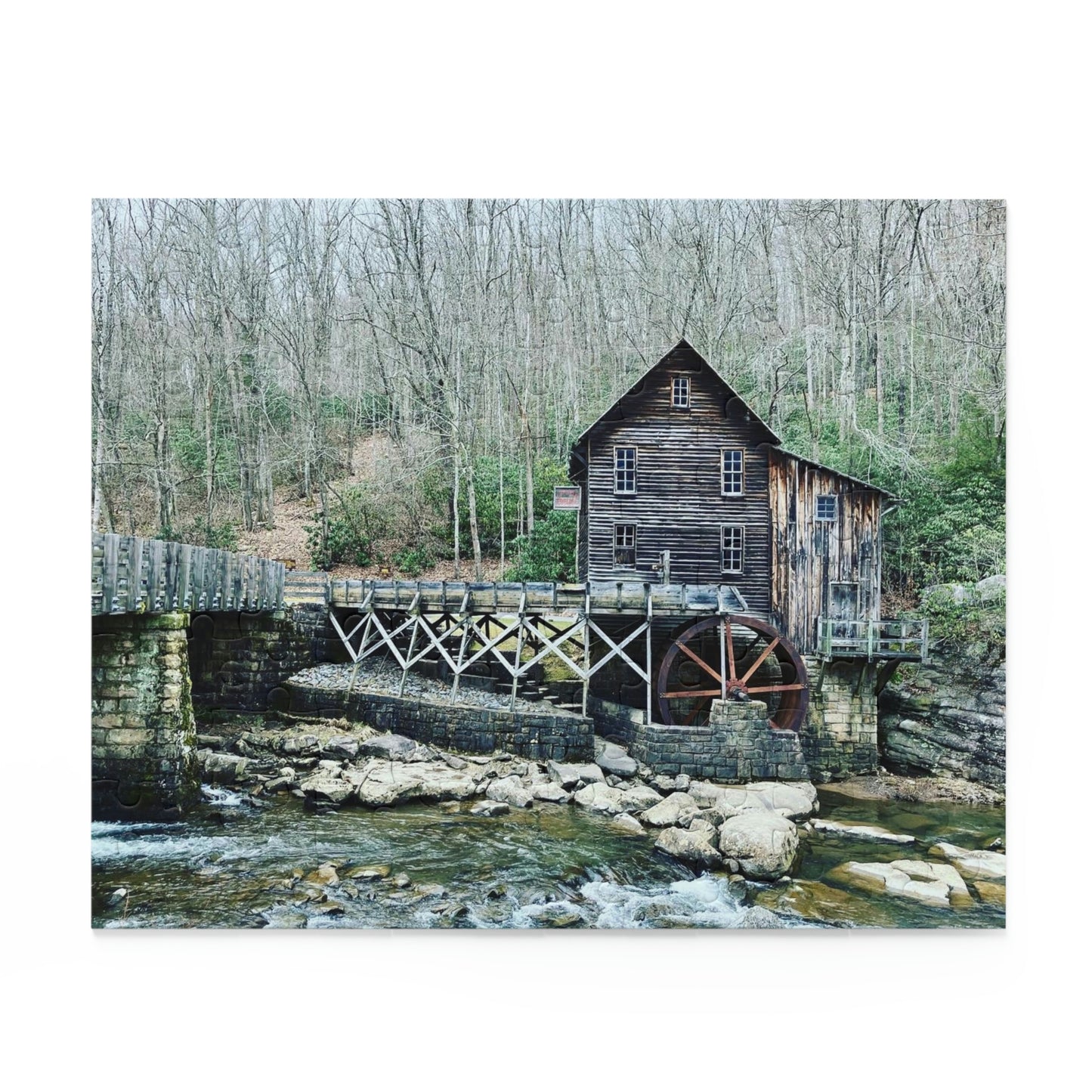 Grist Mill Scenic Puzzle (120, 252, 500-Piece)