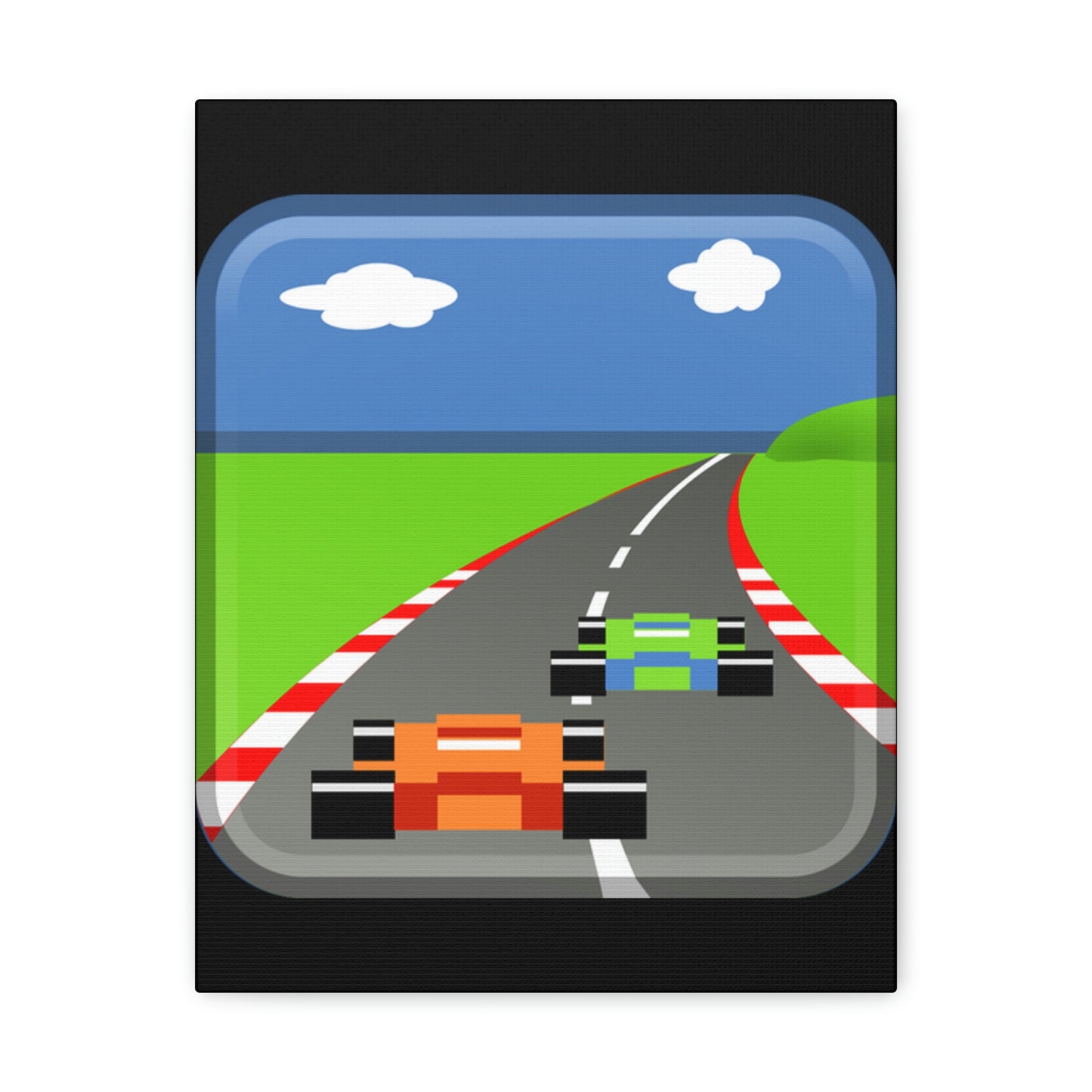 Pole Position Retro Gallery Wraps