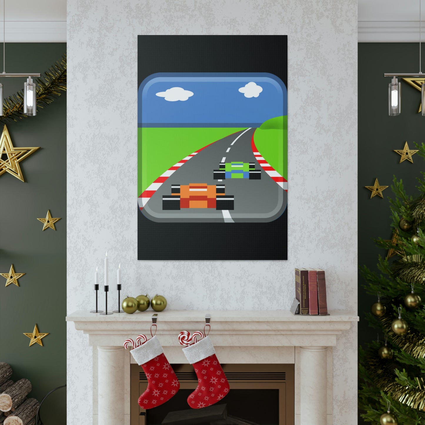 Pole Position Retro Gallery Wraps