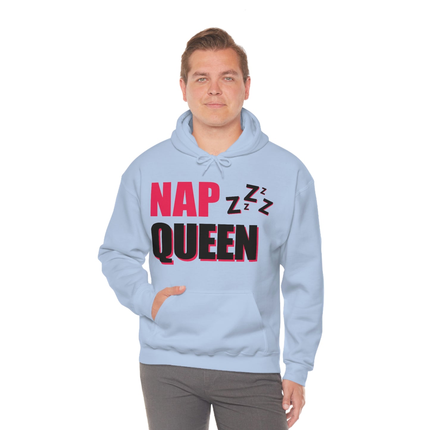 Nap Queen Unisex Hooded Sweatshirt