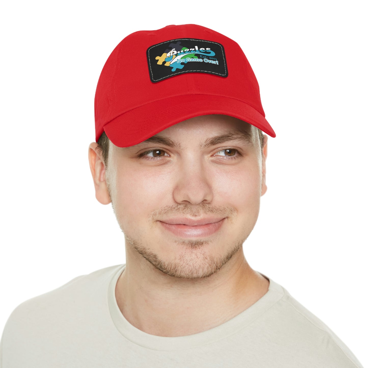 Puzzles LTD Dad Hat with Leather Patch