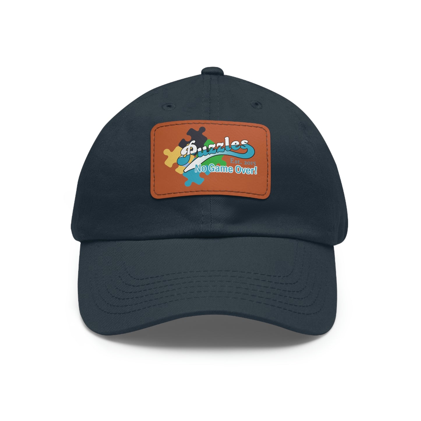Puzzles LTD Dad Hat with Leather Patch