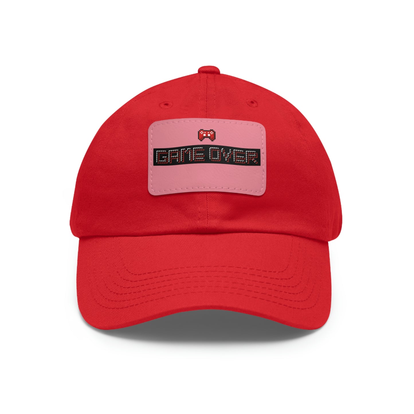 Game Over! Dad Hat with Leather Patch