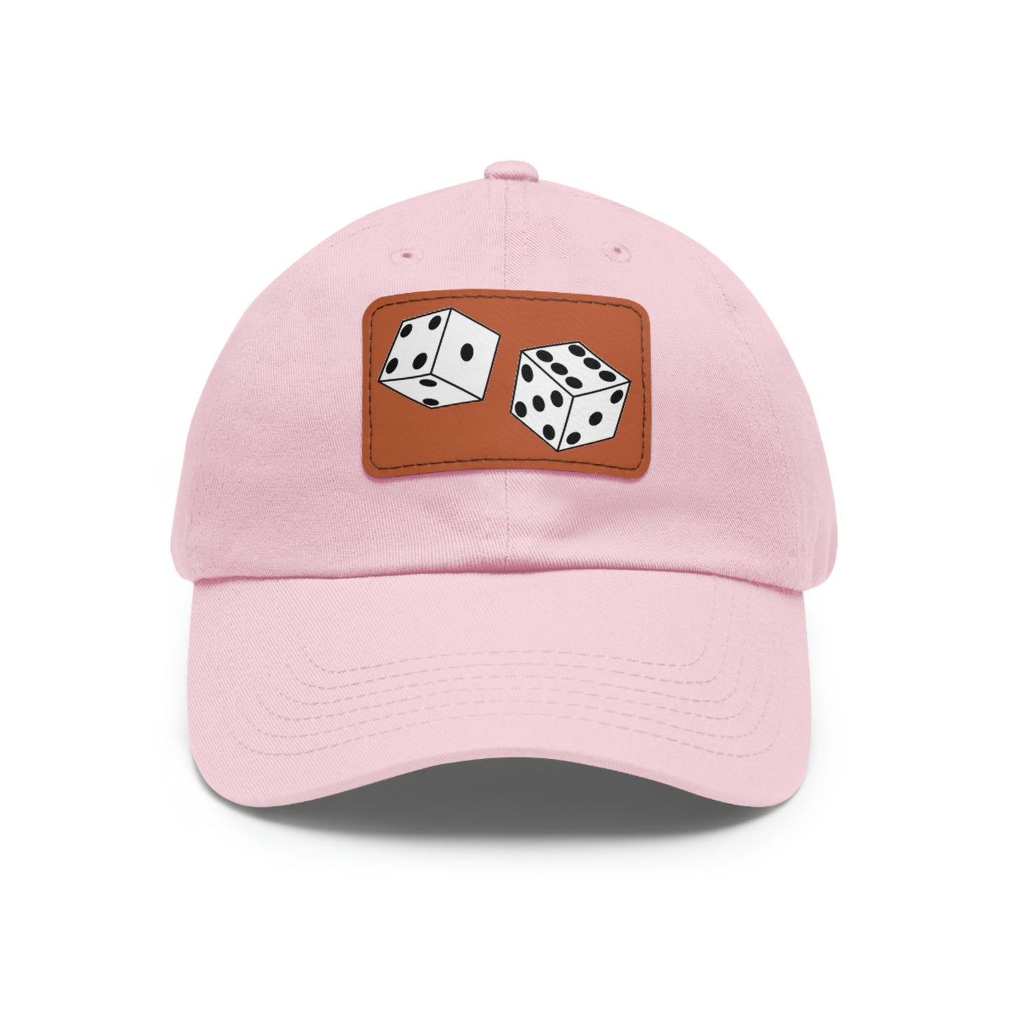 Dice Roll Dad Hat with Leather Patch