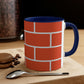 Brick Fire Accent Coffee Mug, 11oz