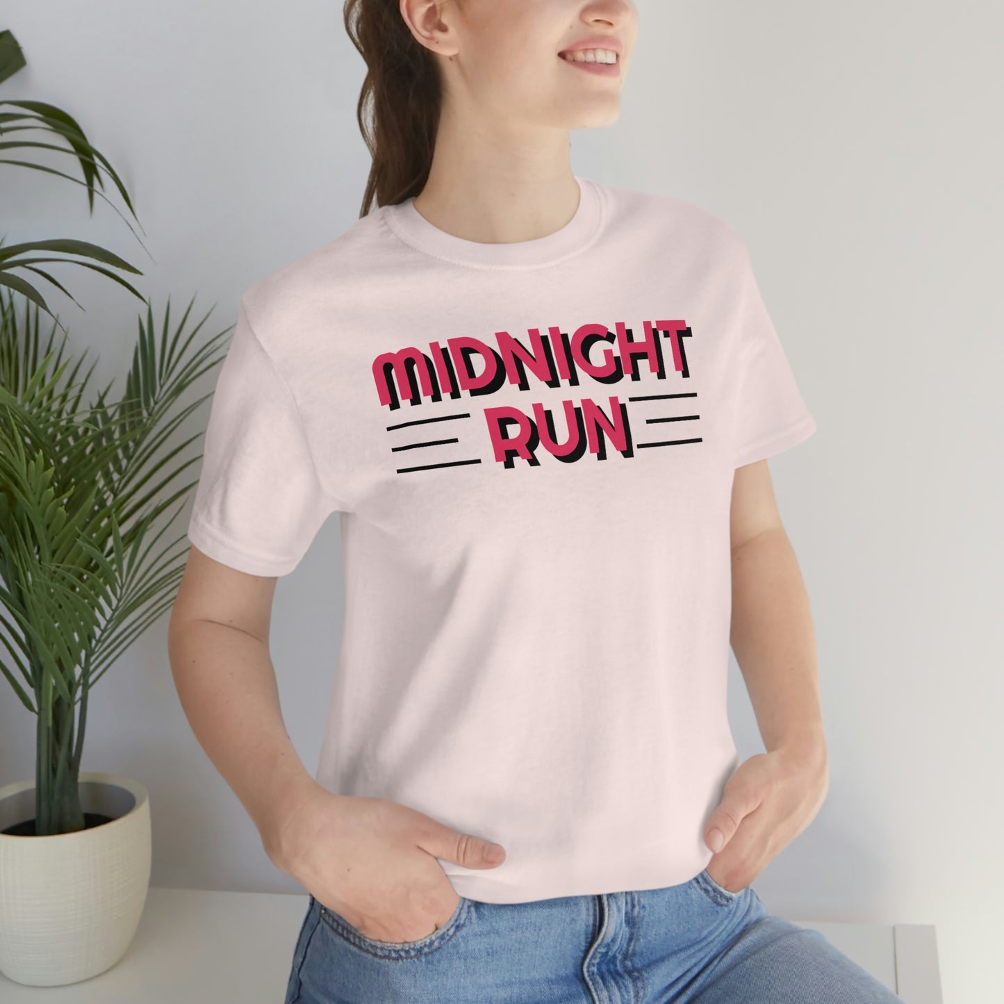 Midnight Run Unisex Jersey Short Sleeve Tee