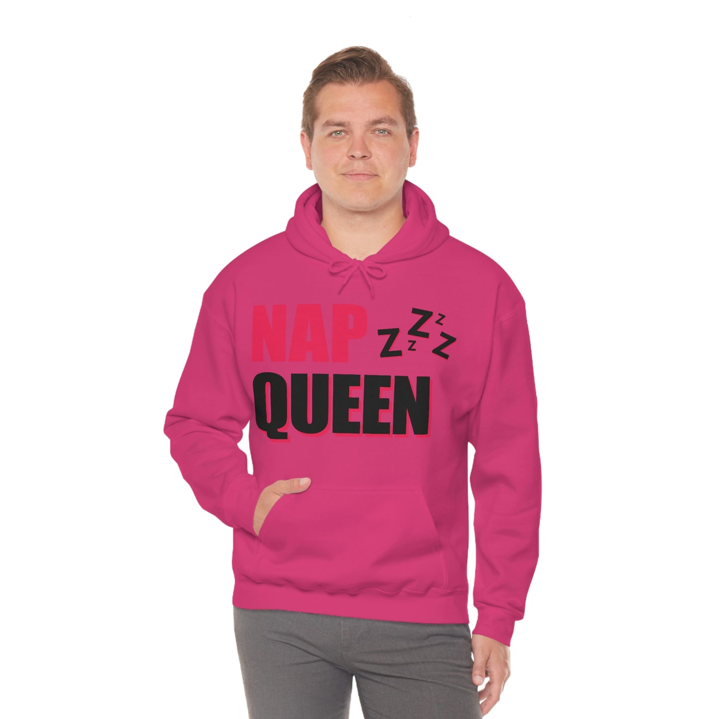 Nap Queen Unisex Hooded Sweatshirt