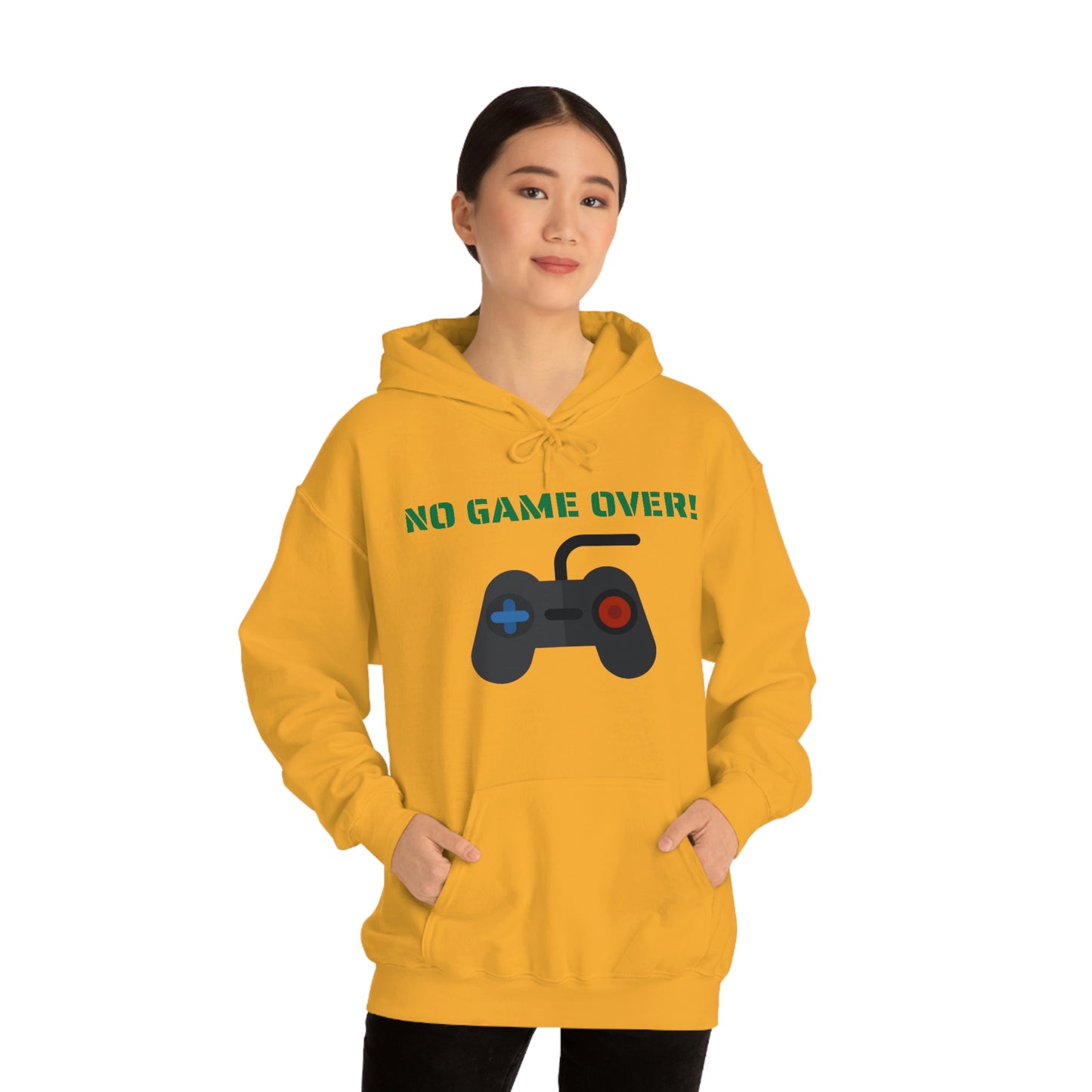 No Game Over! Unisex Hooded Sweatshirt