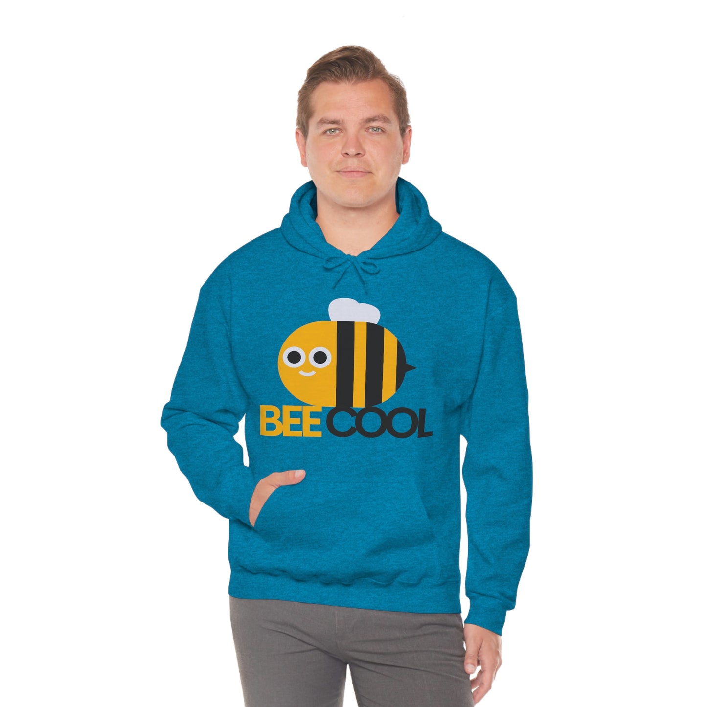 Bee Cool Unisex Hooded Sweatshirt