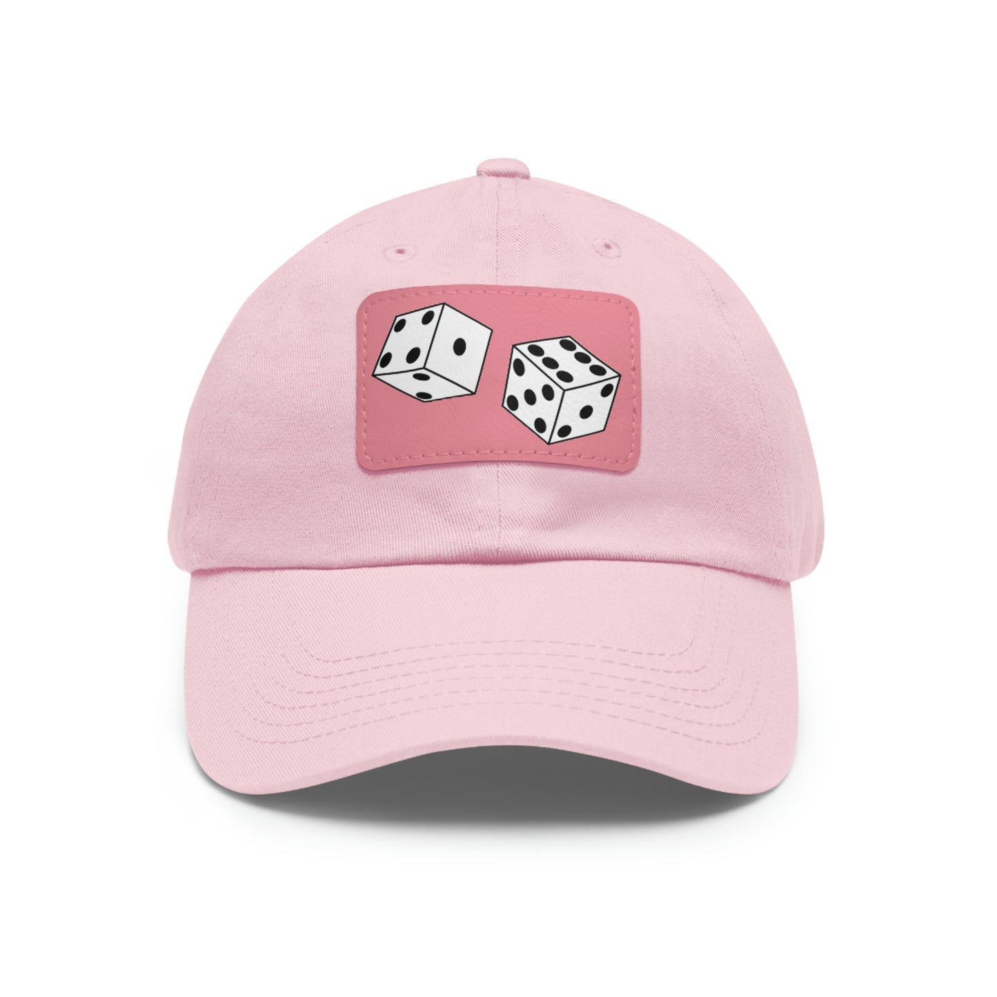 Dice Roll Dad Hat with Leather Patch