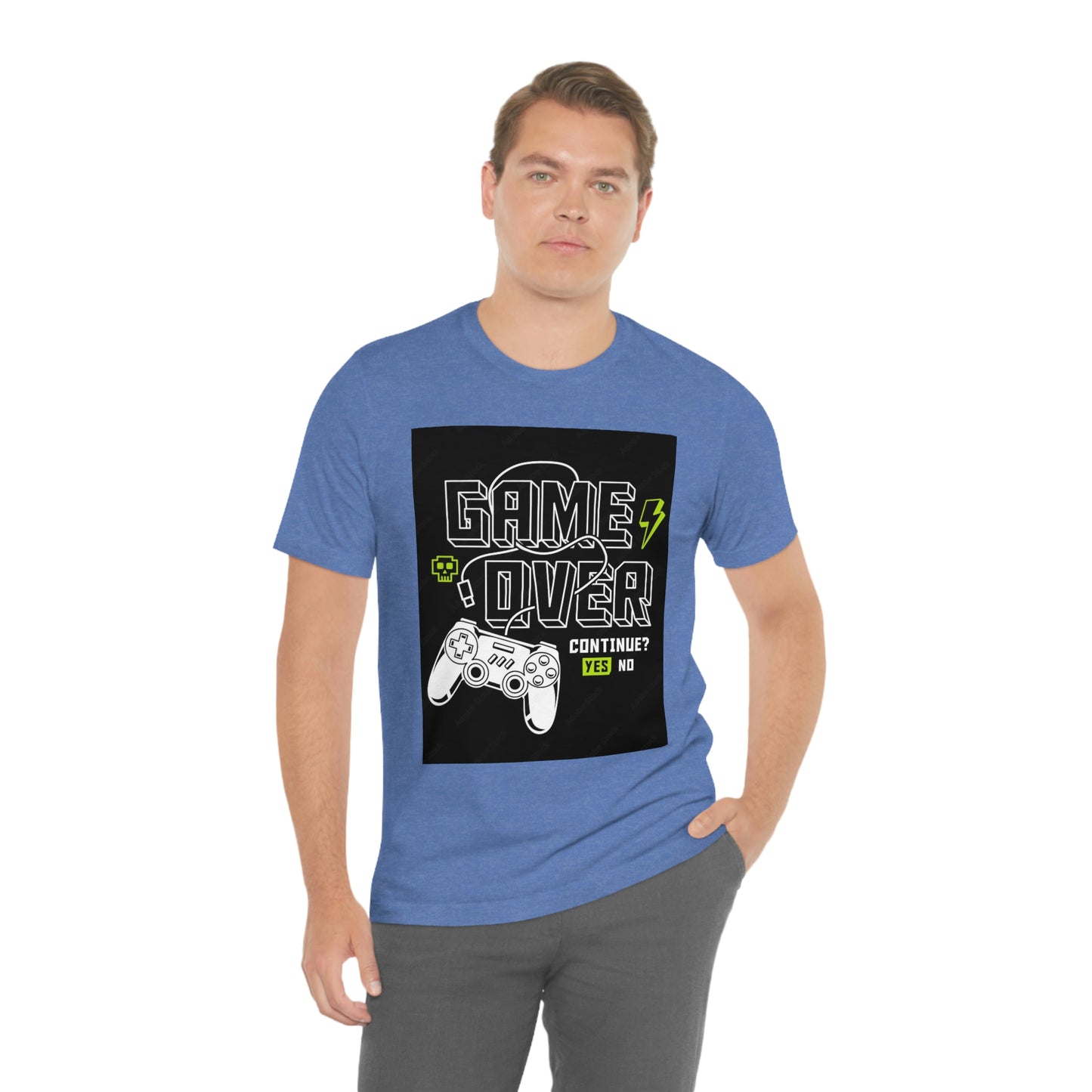 Game Over Unisex Jersey Short Sleeve Tee