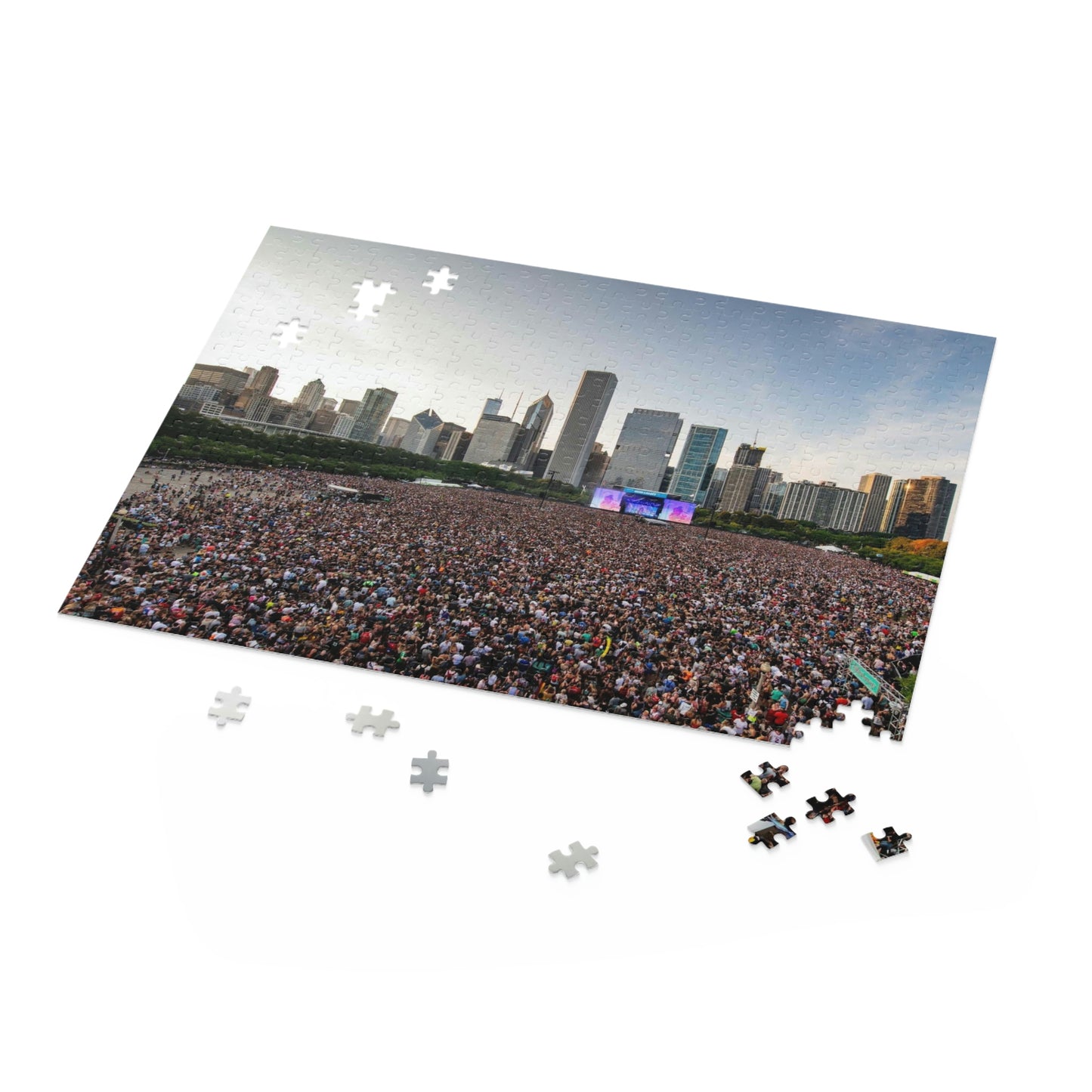 Lollapalooza Chicago Scenic Puzzle (120, 252, 500-Piece)