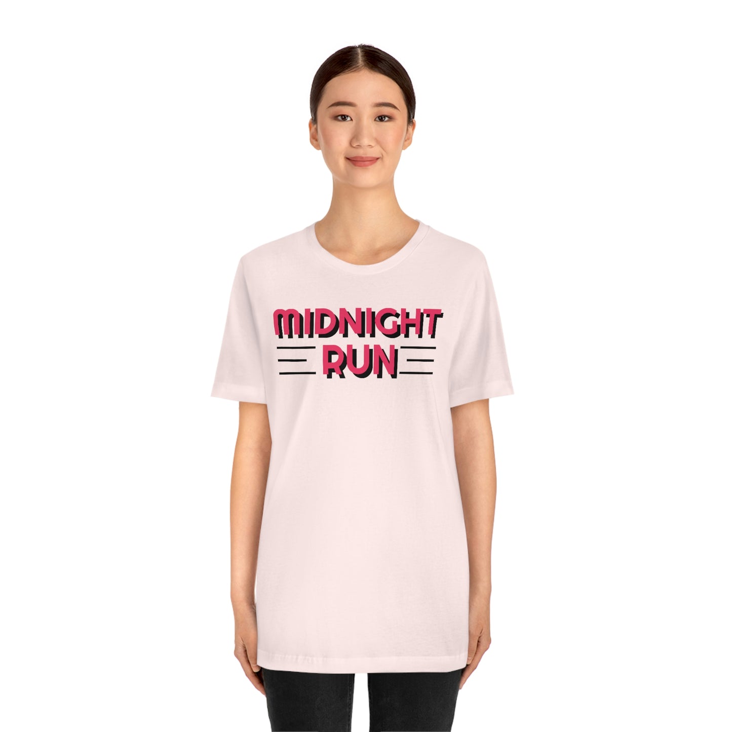 Midnight Run Unisex Jersey Short Sleeve Tee