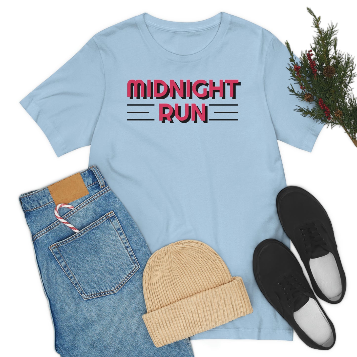 Midnight Run Unisex Jersey Short Sleeve Tee