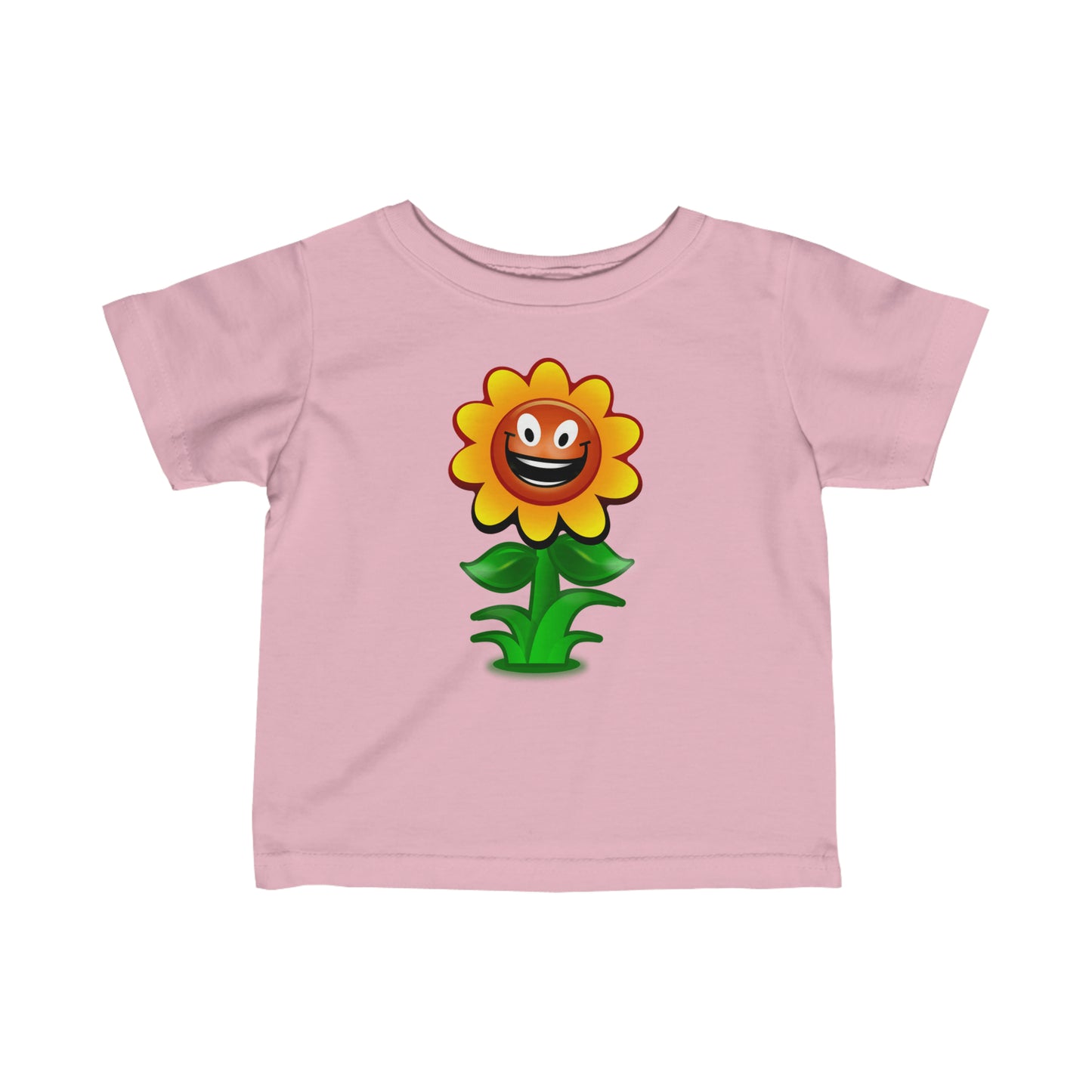 Flower Video Game Style Infant Fine Jersey Tee