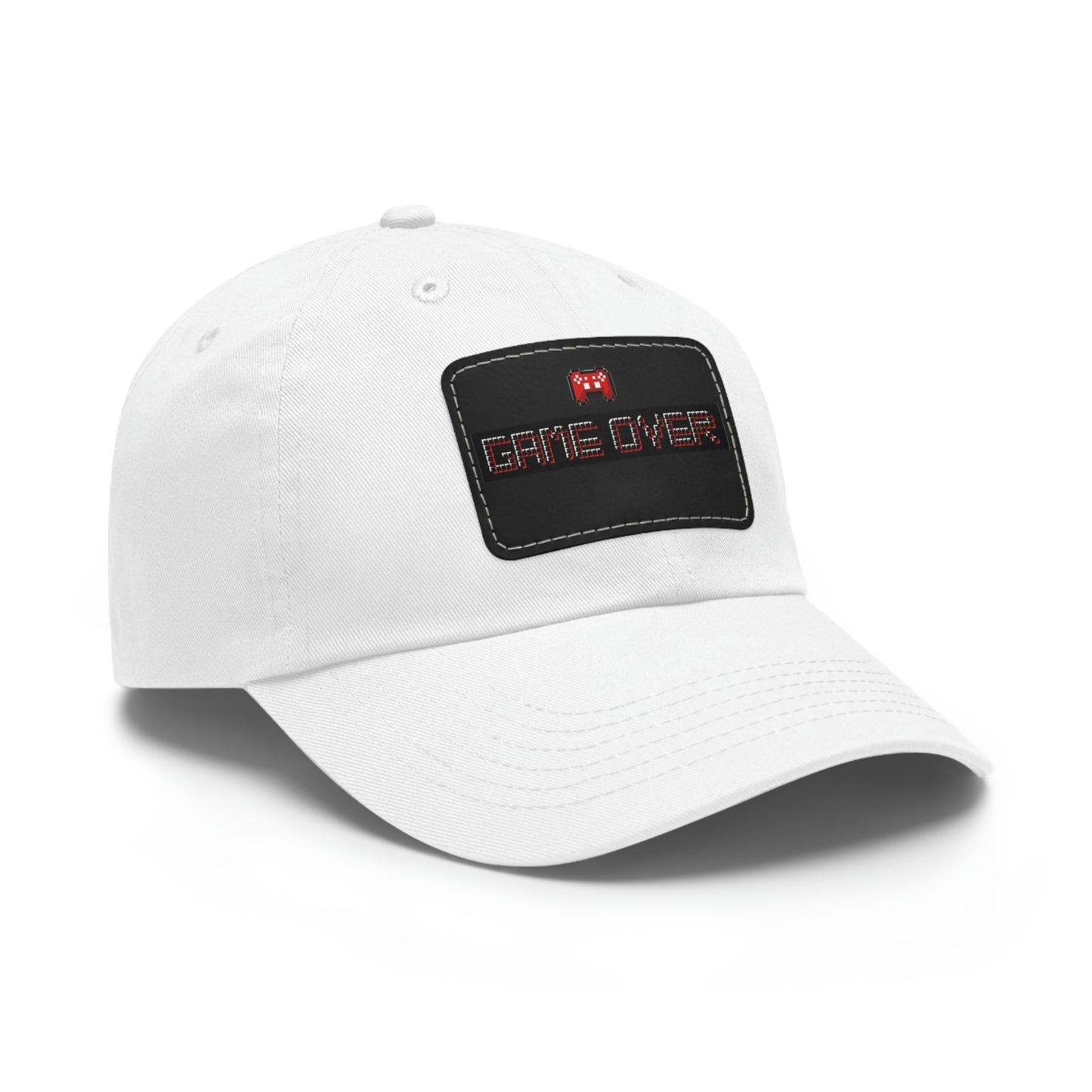 Game Over! Dad Hat with Leather Patch