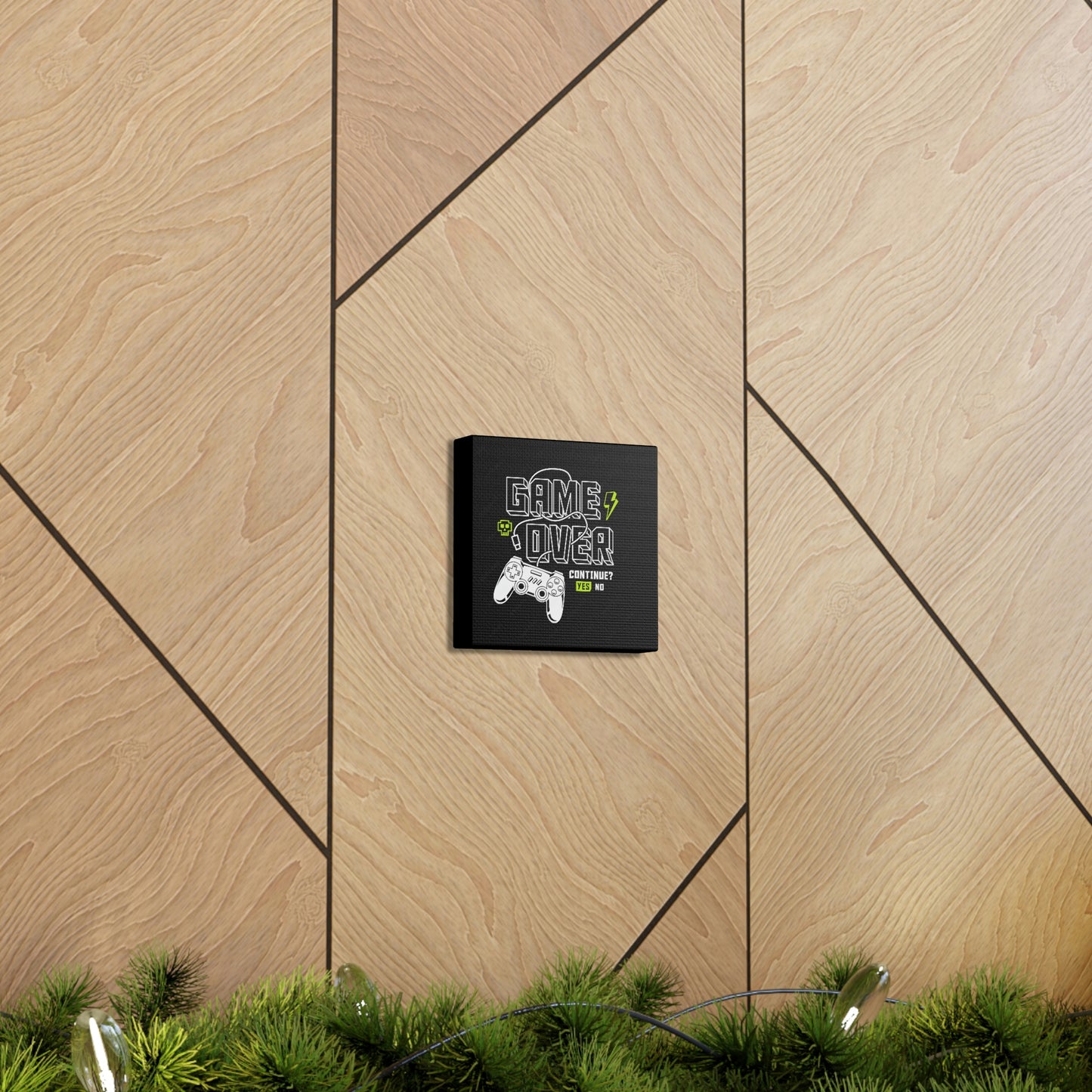 Game Over Canvas Gallery Wraps
