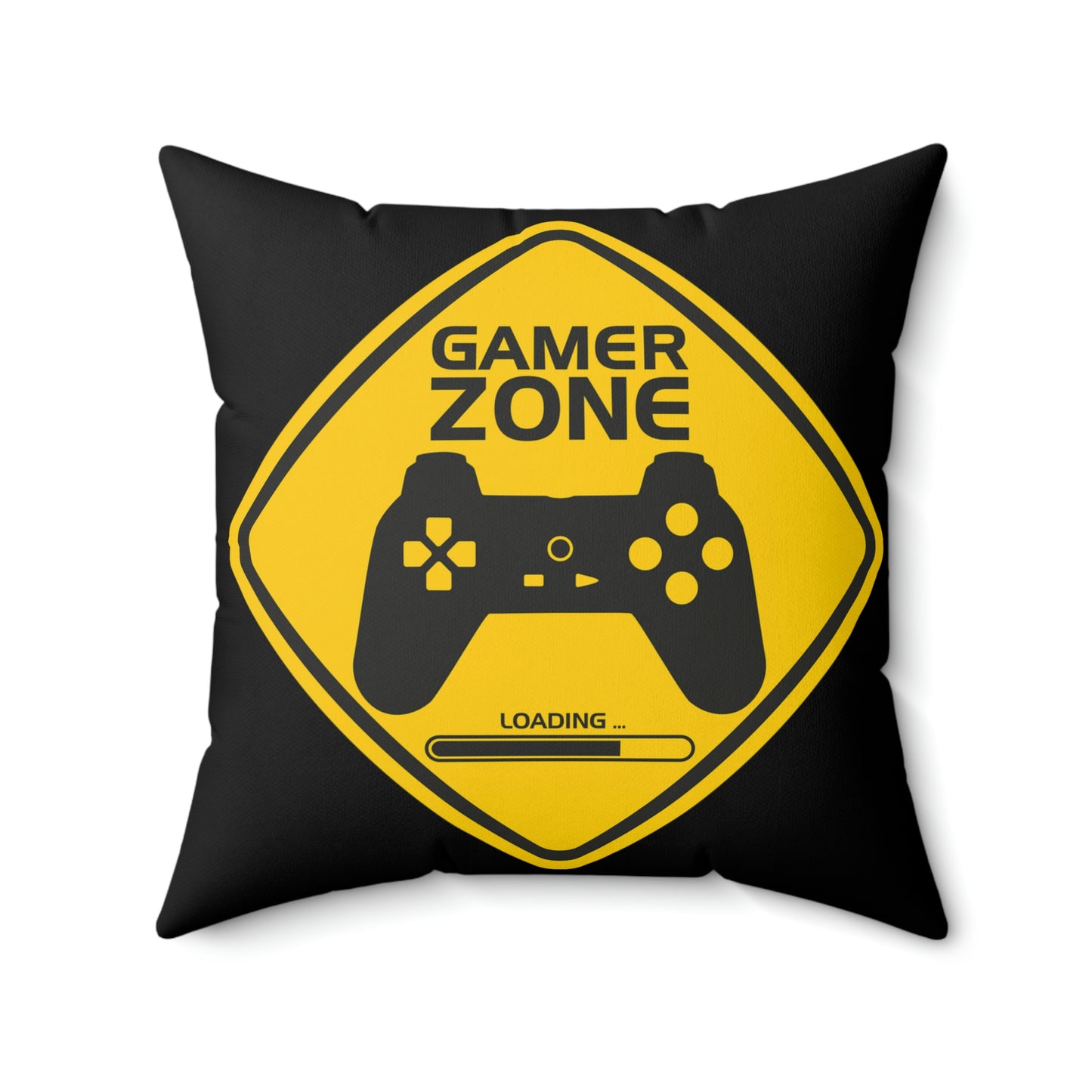 Gamer Zone Spun Polyester Square Pillow