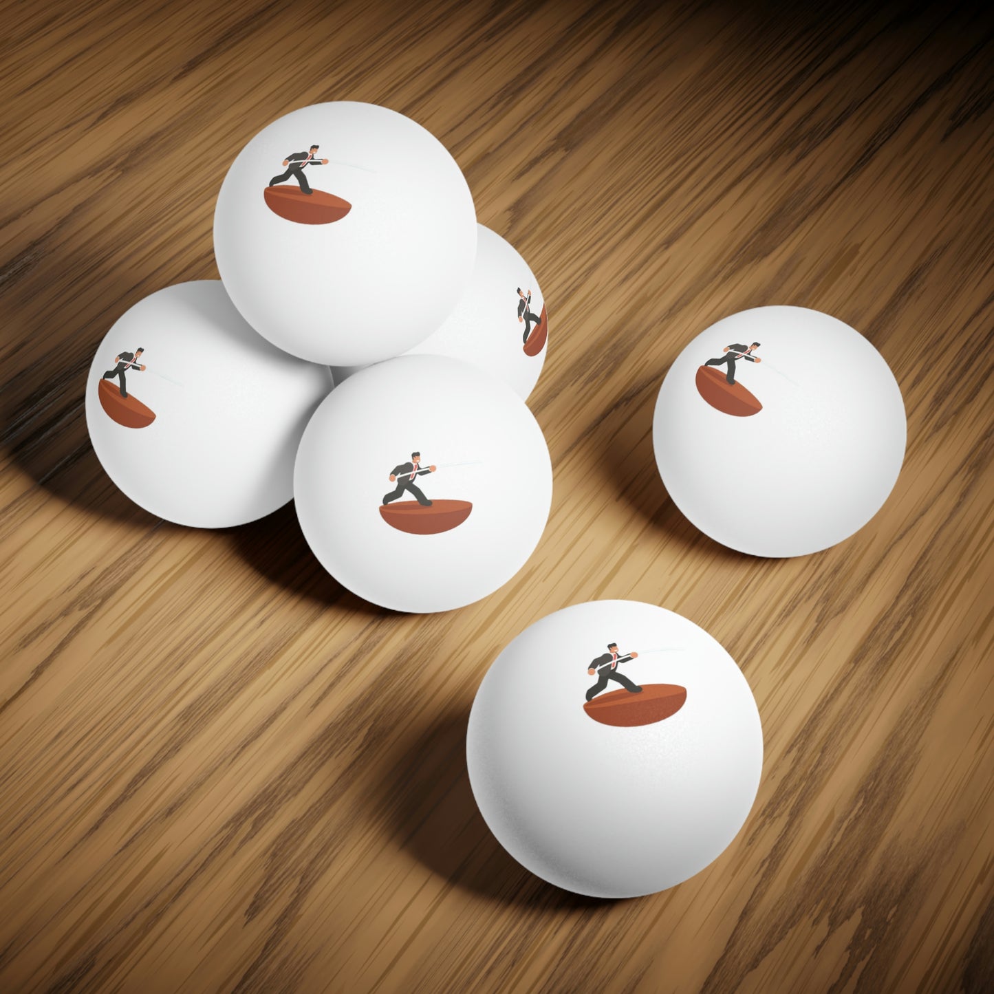 Javelin Business Man Ping Pong Balls, 6 pcs