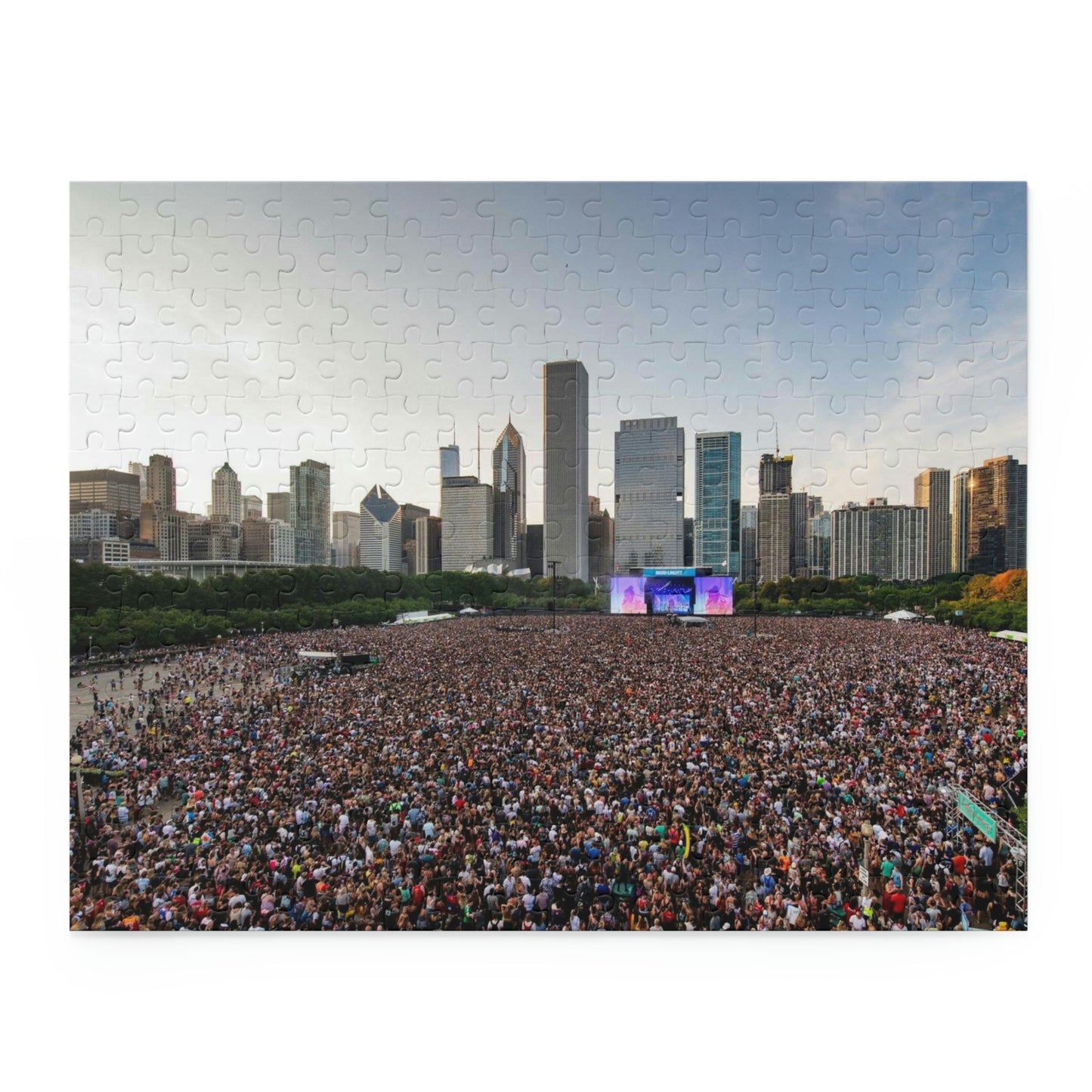 Lollapalooza Chicago Scenic Puzzle (120, 252, 500-Piece)