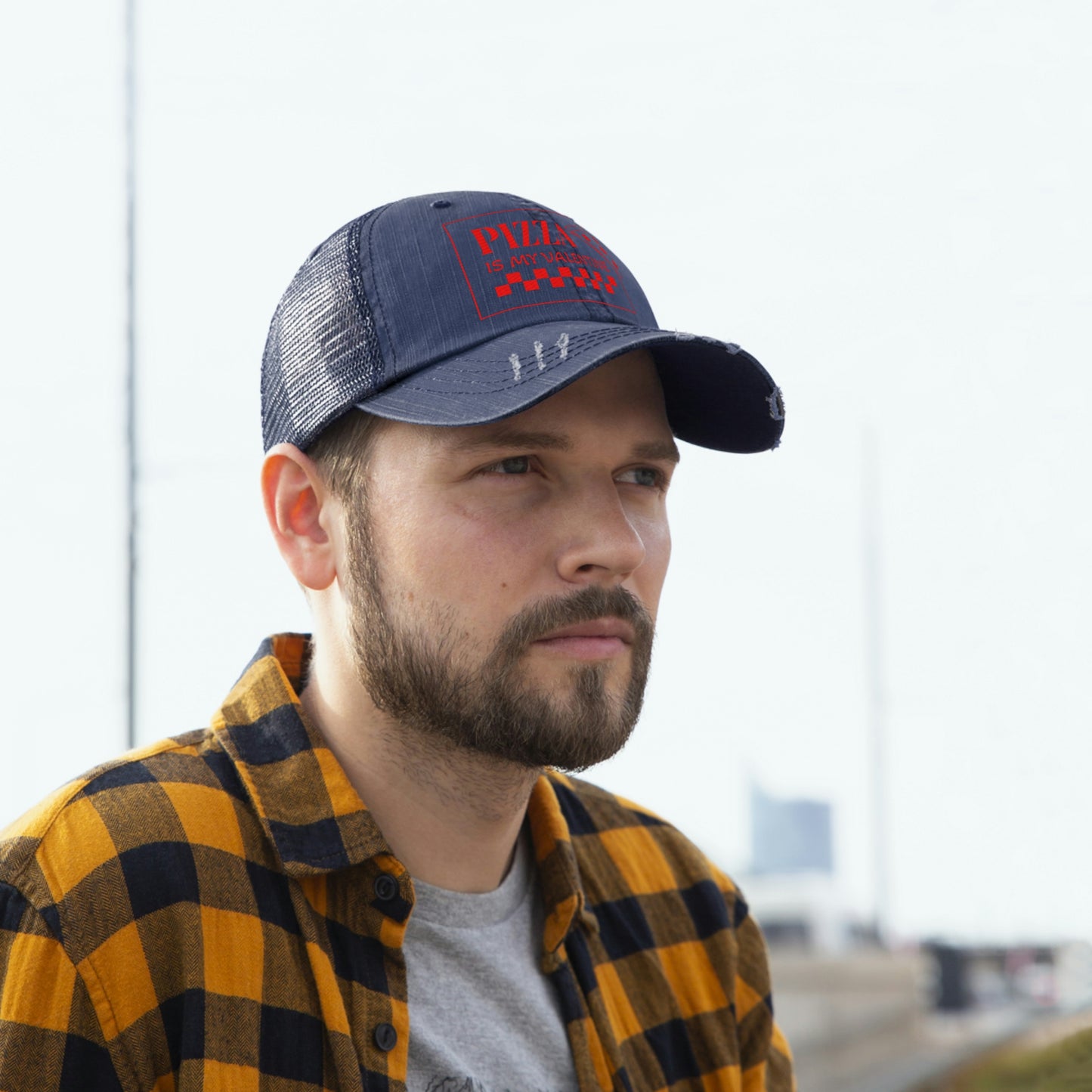 Pizza Is My Valentine Trucker Hat