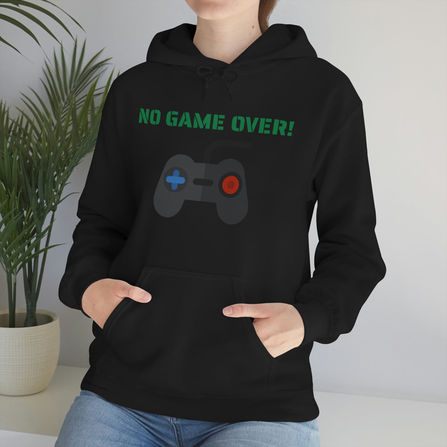 No Game Over! Unisex Hooded Sweatshirt