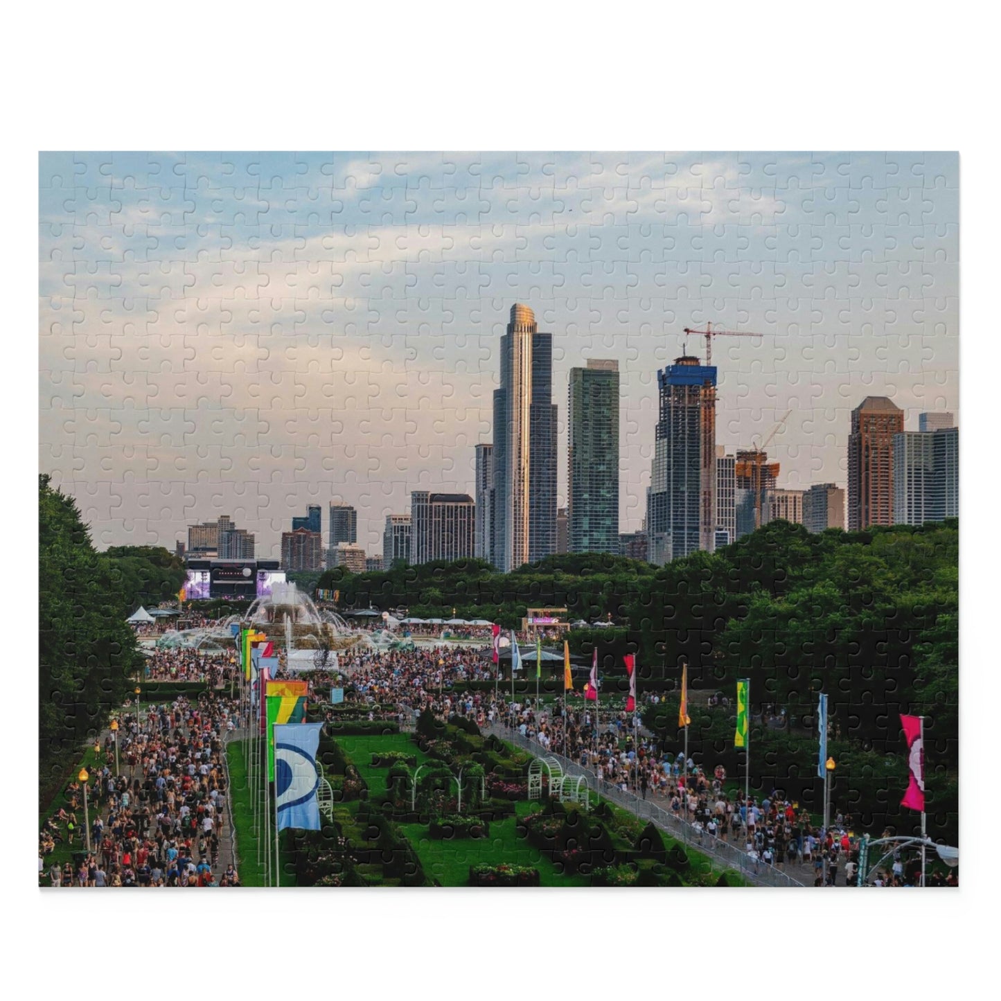 Lollapalooza Festival Scenic Puzzle (120, 252, 500-Piece)