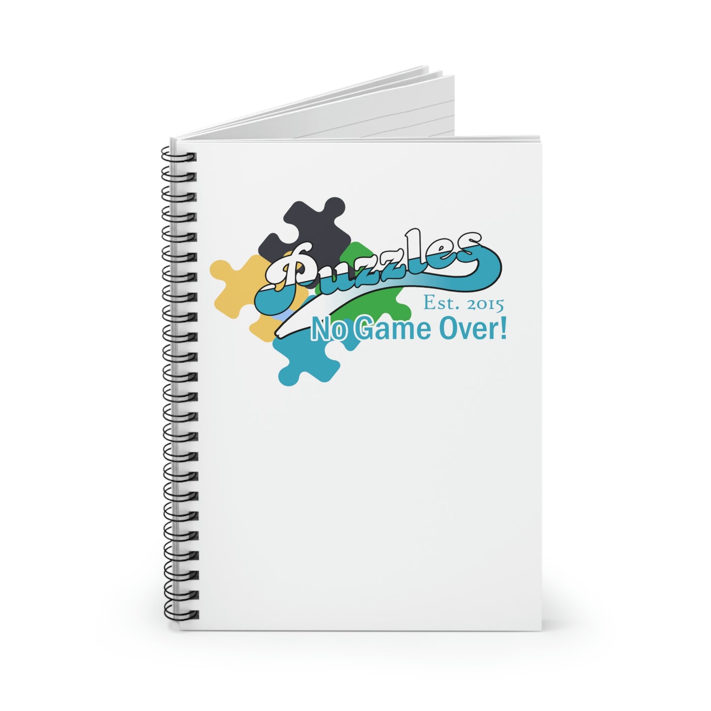 Puzzles LTD Spiral Notebook - Ruled Line