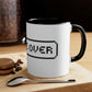 Game Over Accent Coffee Mug, 11oz
