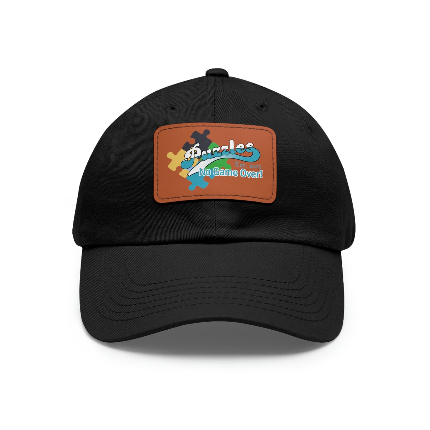 Puzzles LTD Dad Hat with Leather Patch