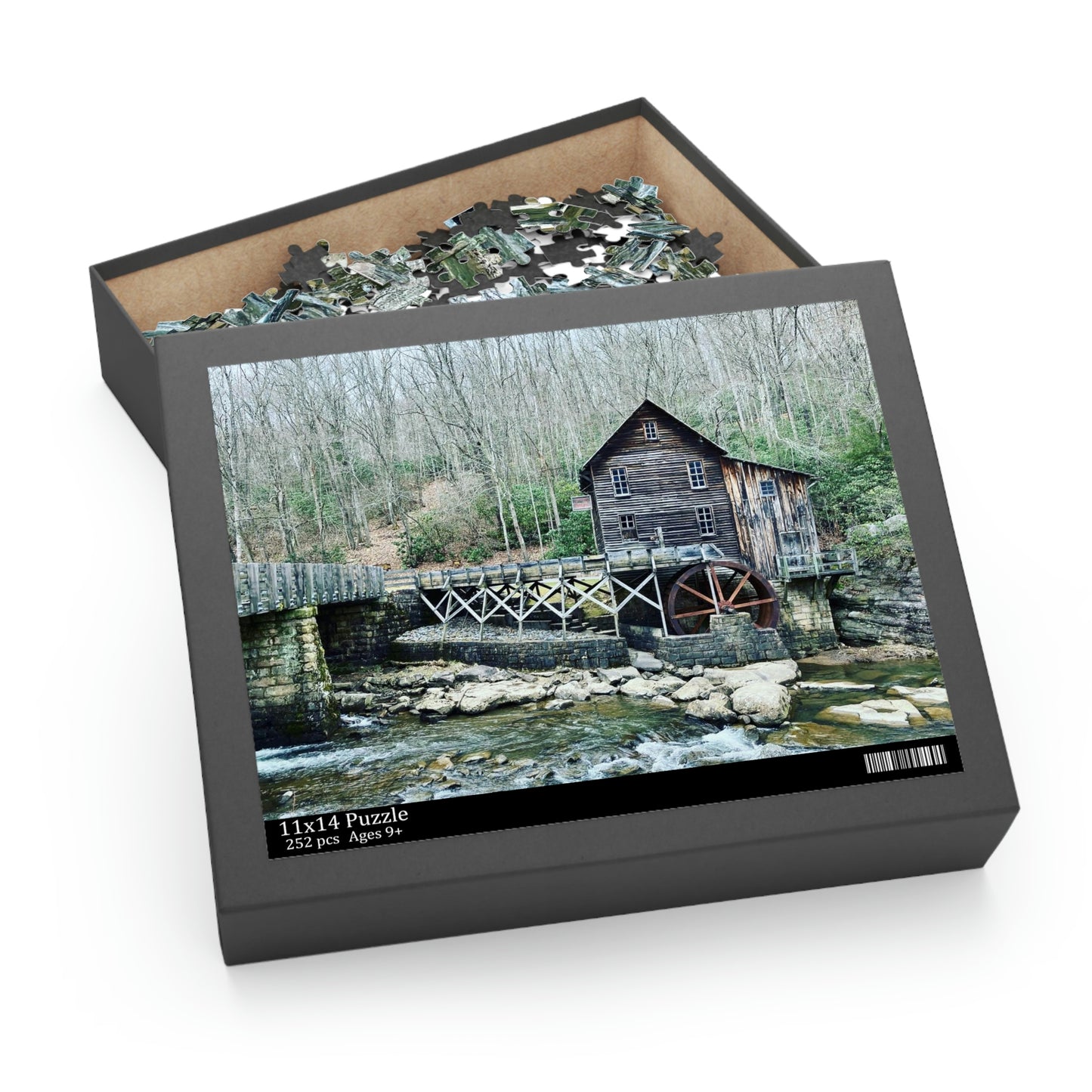 Grist Mill Scenic Puzzle (120, 252, 500-Piece)