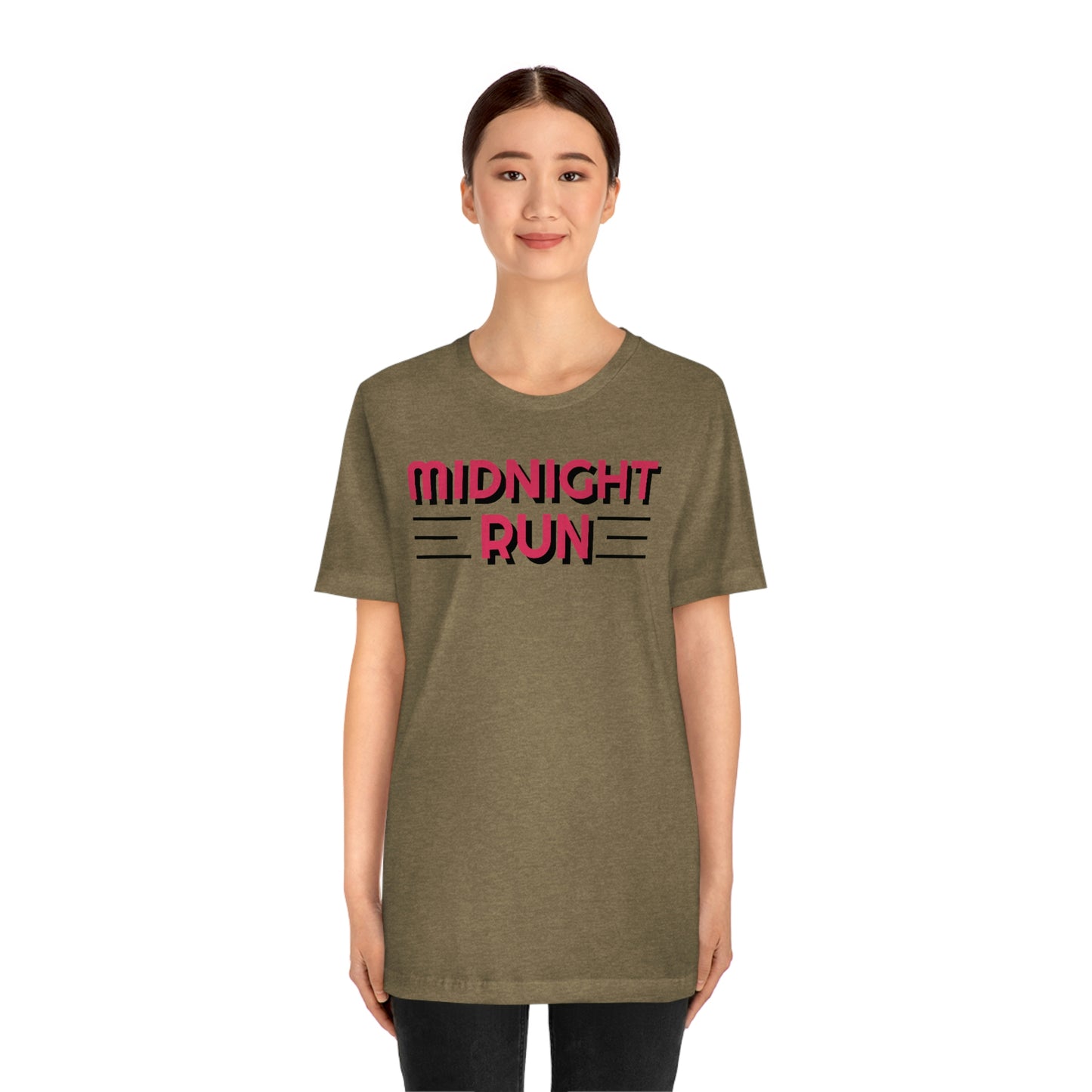 Midnight Run Unisex Jersey Short Sleeve Tee