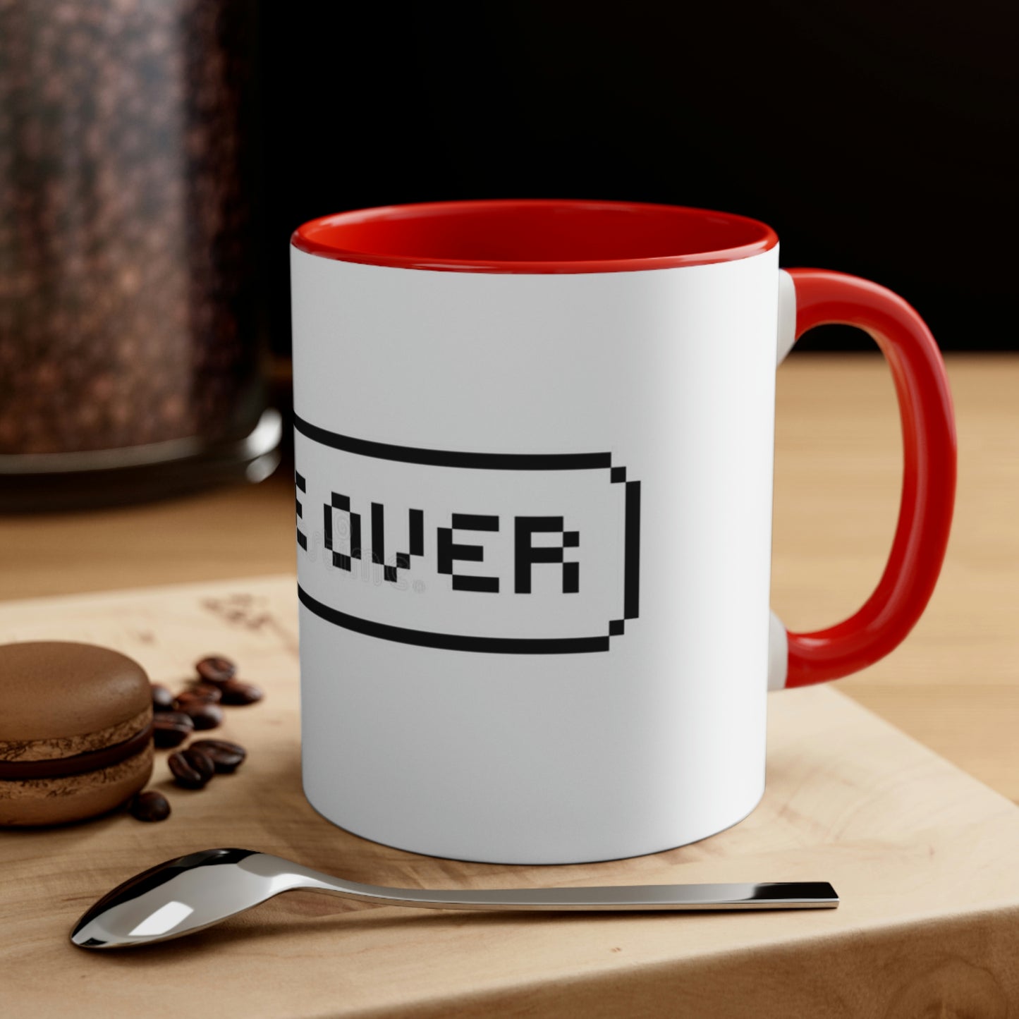 Game Over Accent Coffee Mug, 11oz
