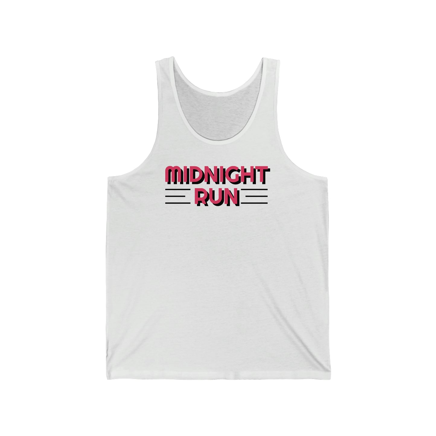 Midnight Run Retro Style Unisex Tank Top