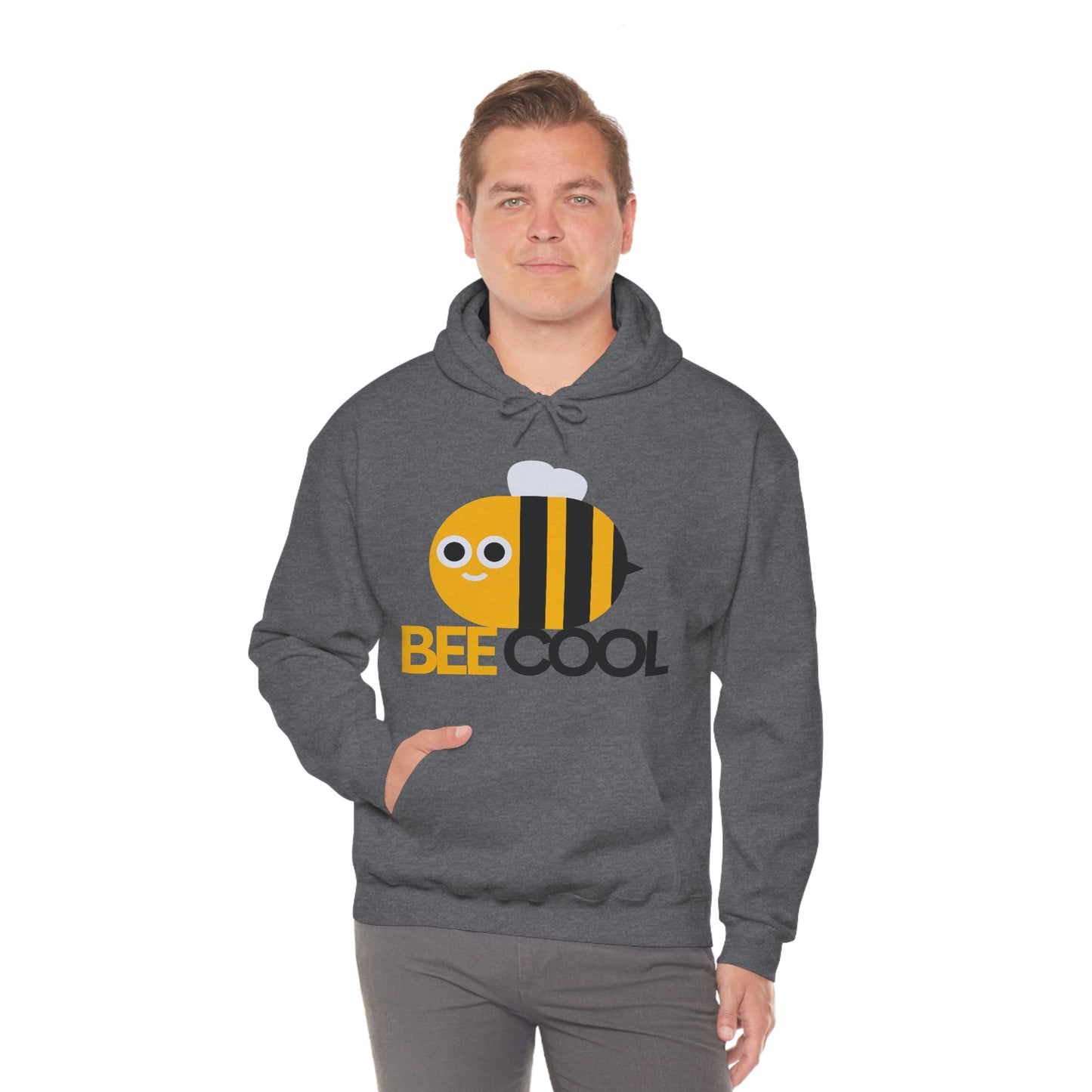 Bee Cool Unisex Hooded Sweatshirt