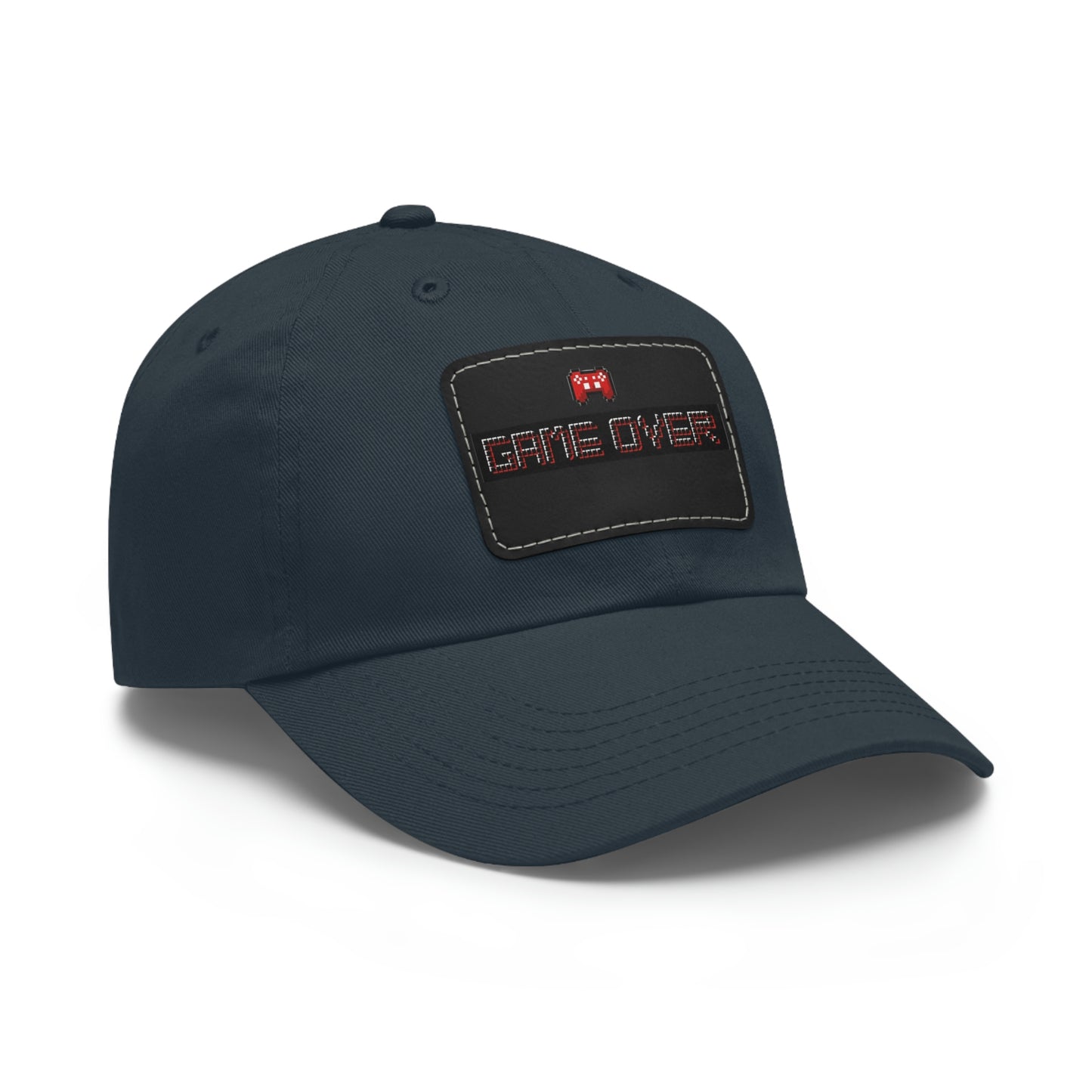 Game Over! Dad Hat with Leather Patch