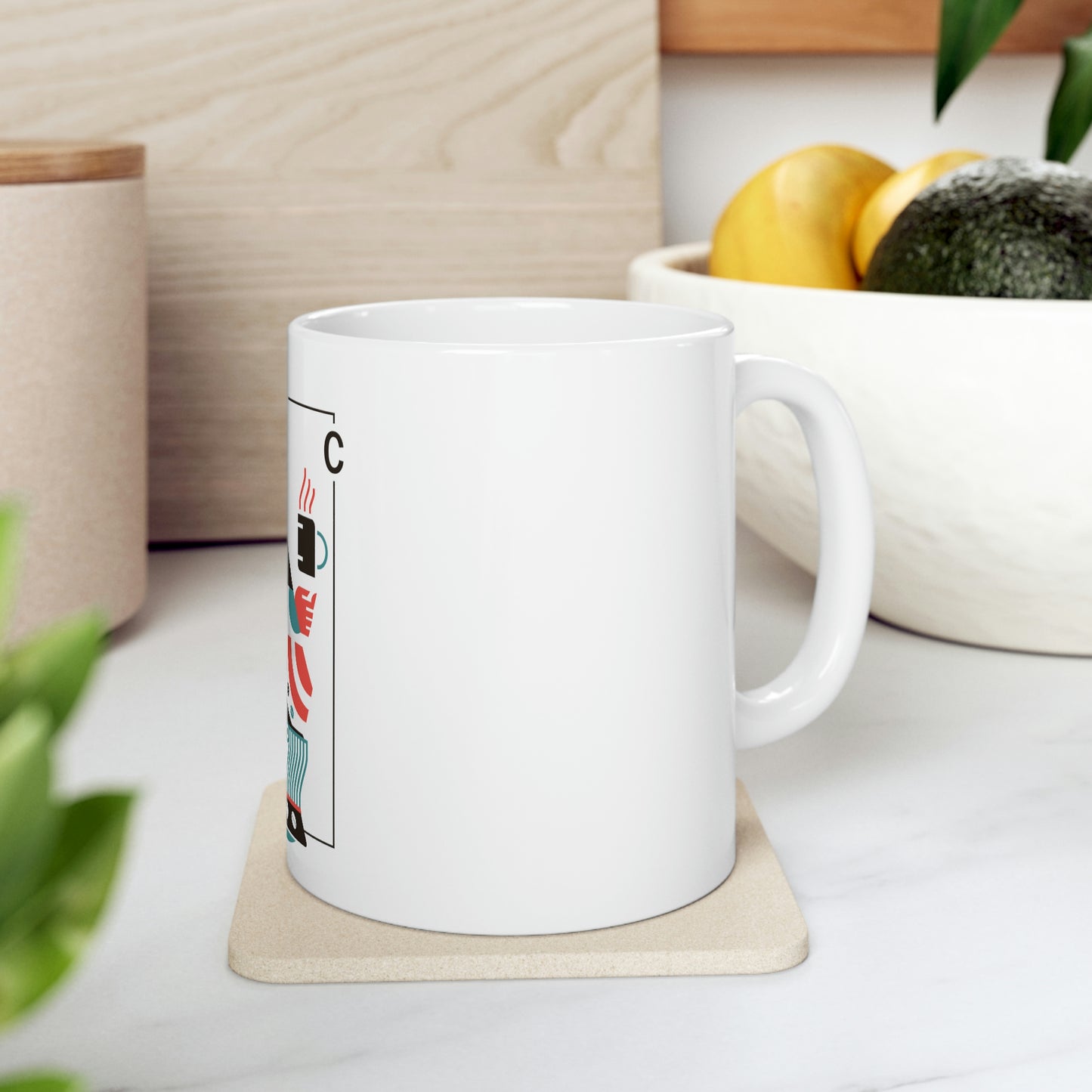 Kings & Coffee Ceramic Mug 11oz