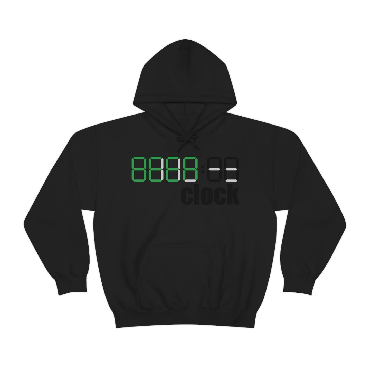 Beer on Clock Unisex Hooded Sweatshirt