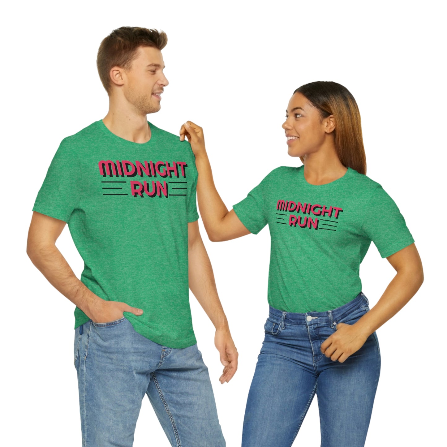 Midnight Run Unisex Jersey Short Sleeve Tee