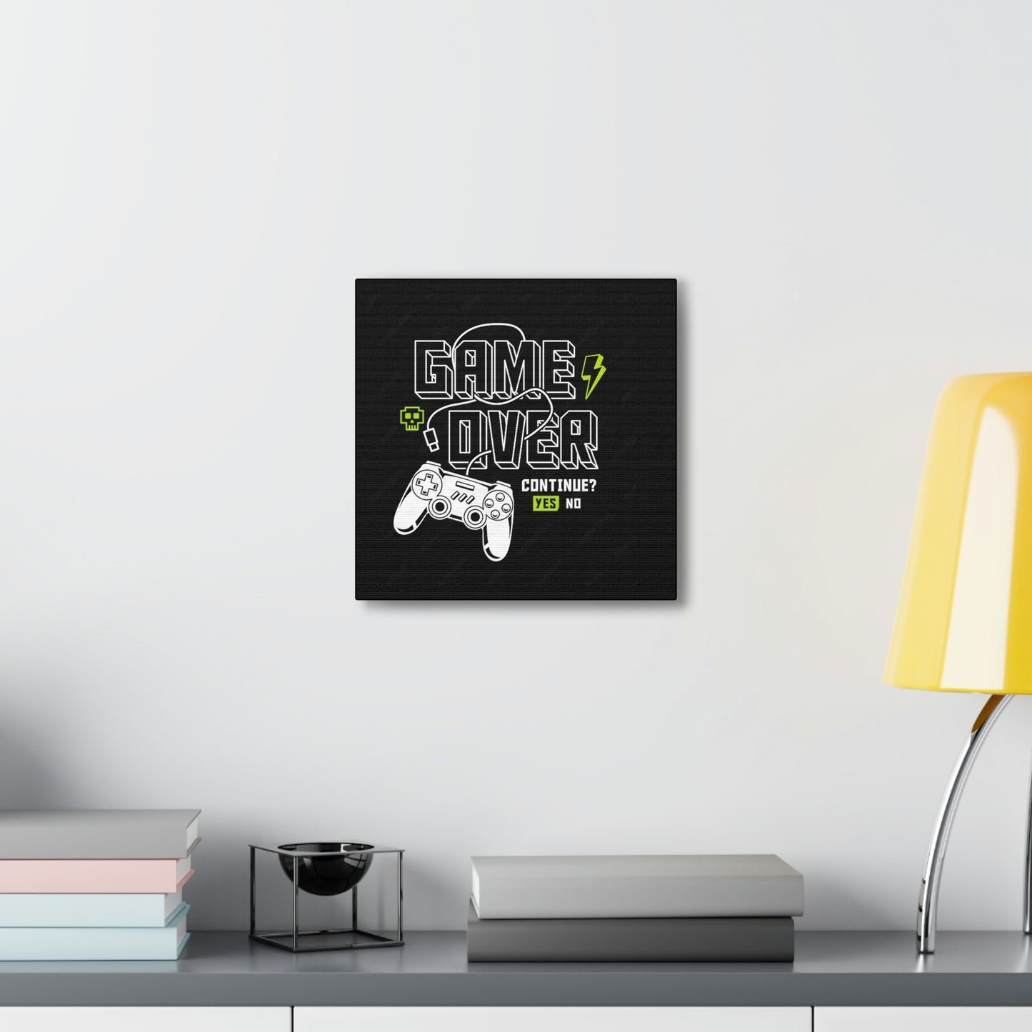 Game Over Canvas Gallery Wraps