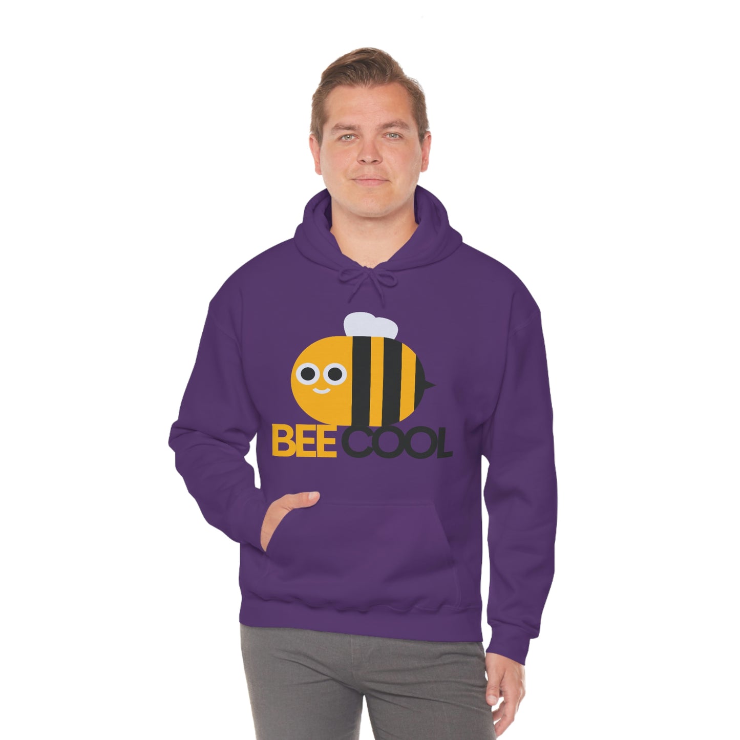 Bee Cool Unisex Hooded Sweatshirt