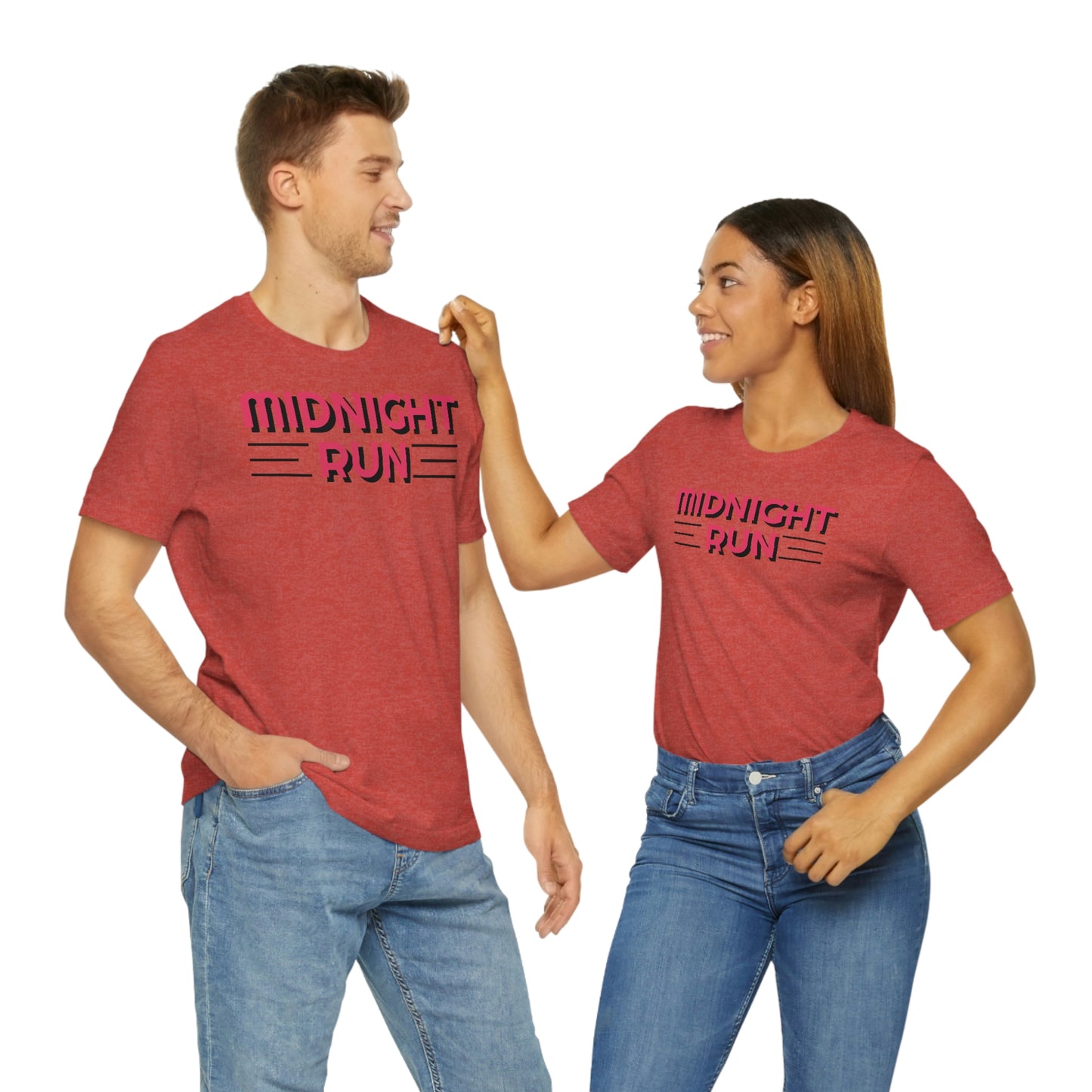Midnight Run Unisex Jersey Short Sleeve Tee